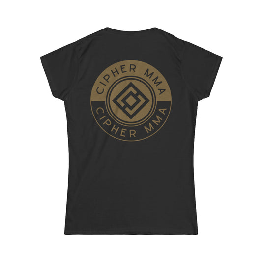 Cipher MMA Women's Softstyle Tee - Comfortable & Stylish Martial Arts Shirt