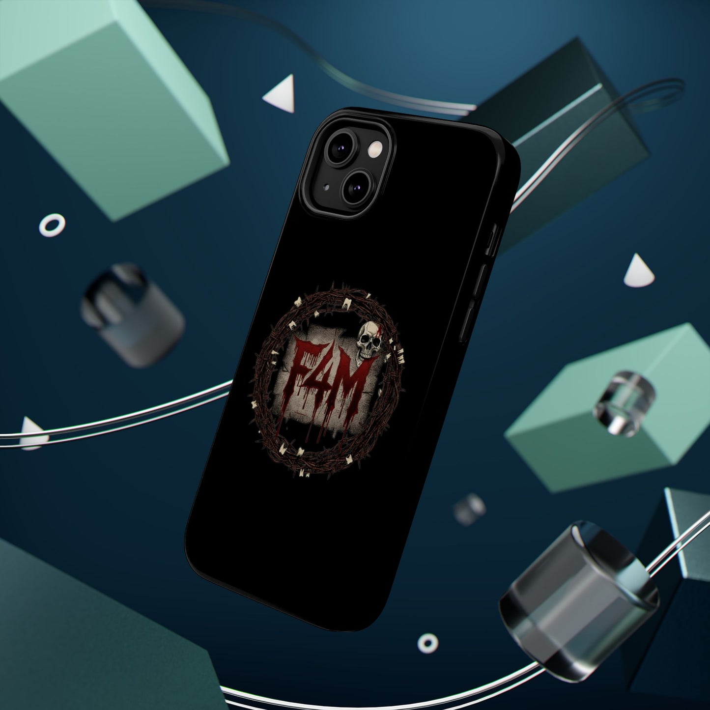 Horror Skull Magnetic Impact-Resistant Phone Case
