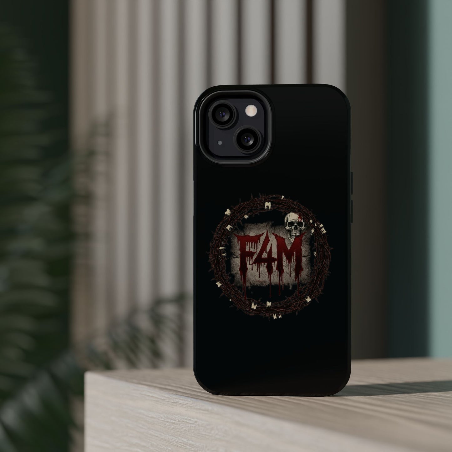 Horror Skull Magnetic Impact-Resistant Phone Case