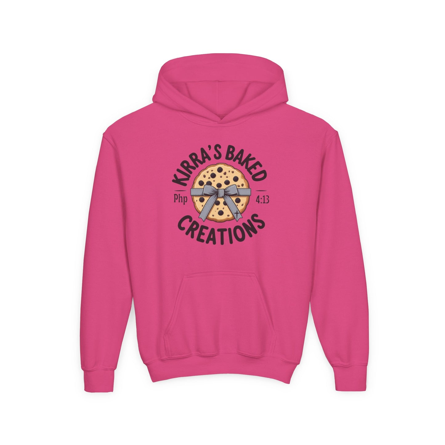 Youth Hoodie - Kirra's Baked Creations Cookie Logo Sweatshirt