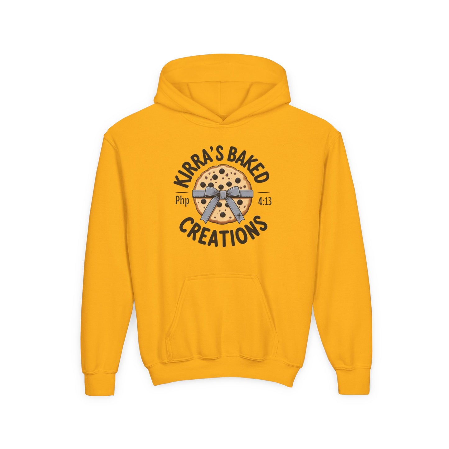 Youth Hoodie - Kirra's Baked Creations Cookie Logo Sweatshirt