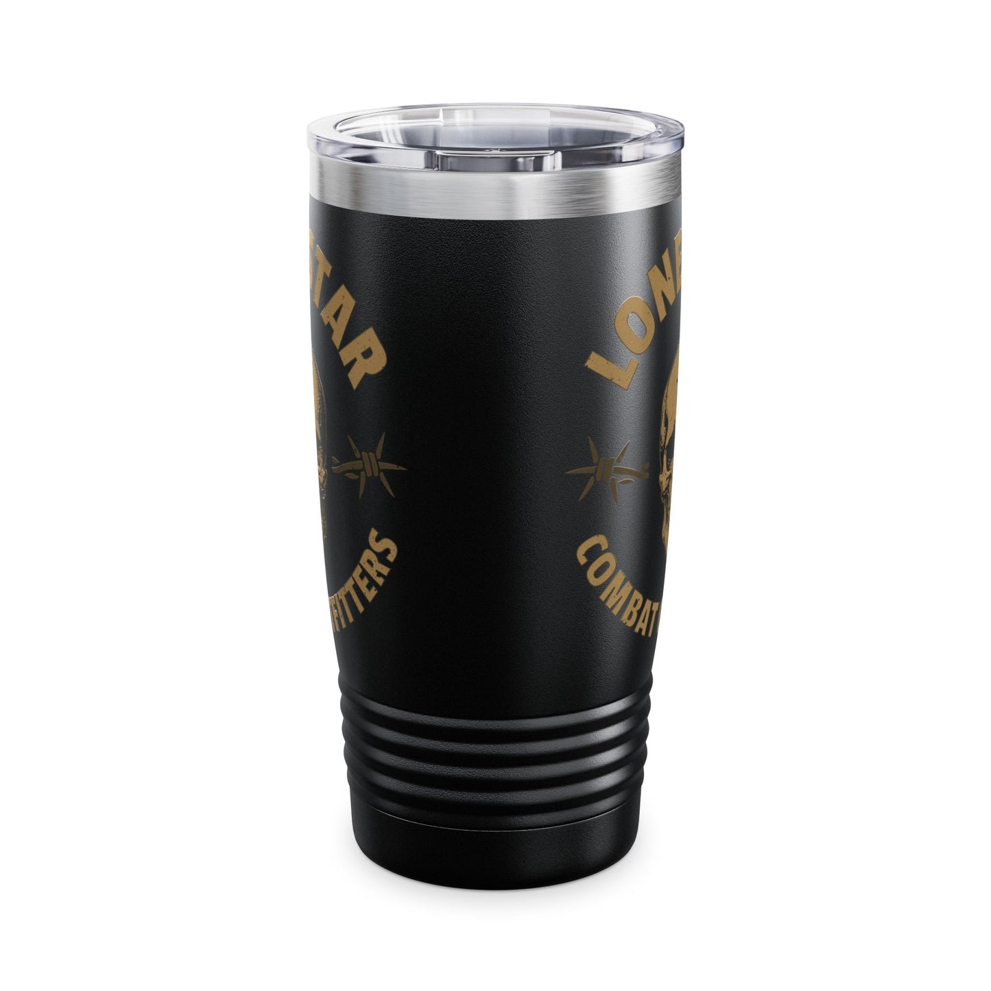 20oz Tumbler — Lone Star Combat Outfitters Skull Logo Insulated Travel Mug