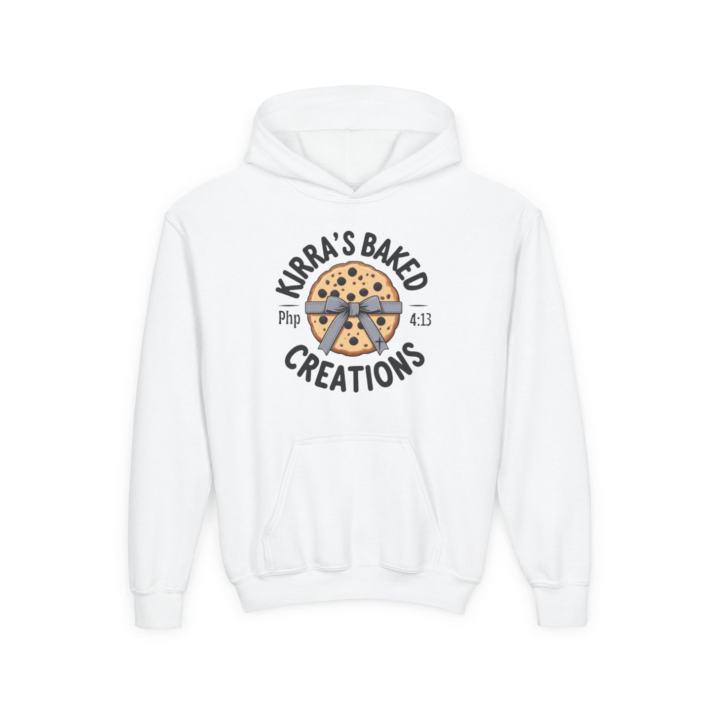 Youth Hoodie - Kirra's Baked Creations Cookie Logo Sweatshirt
