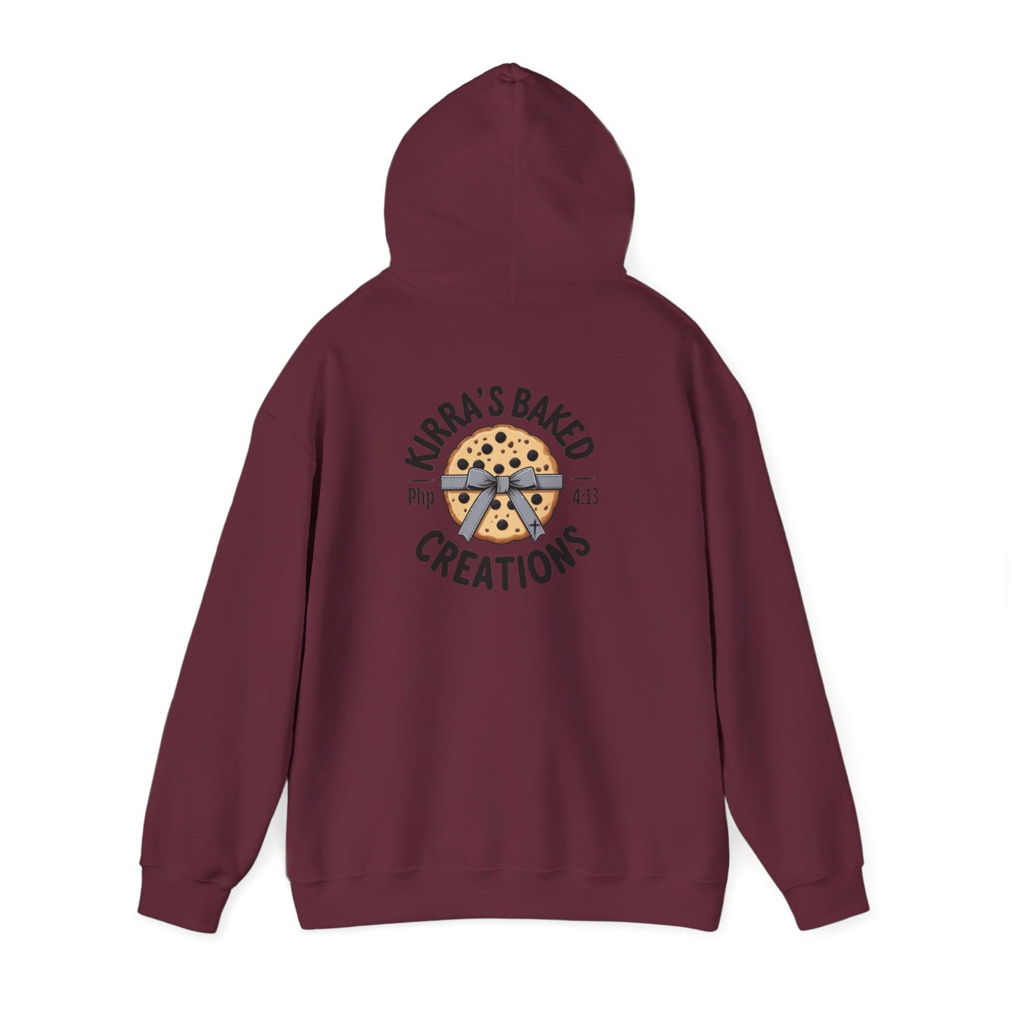 Bakery Logo Hoodie — "Kirra's Baked Creations" Branded Pullover
