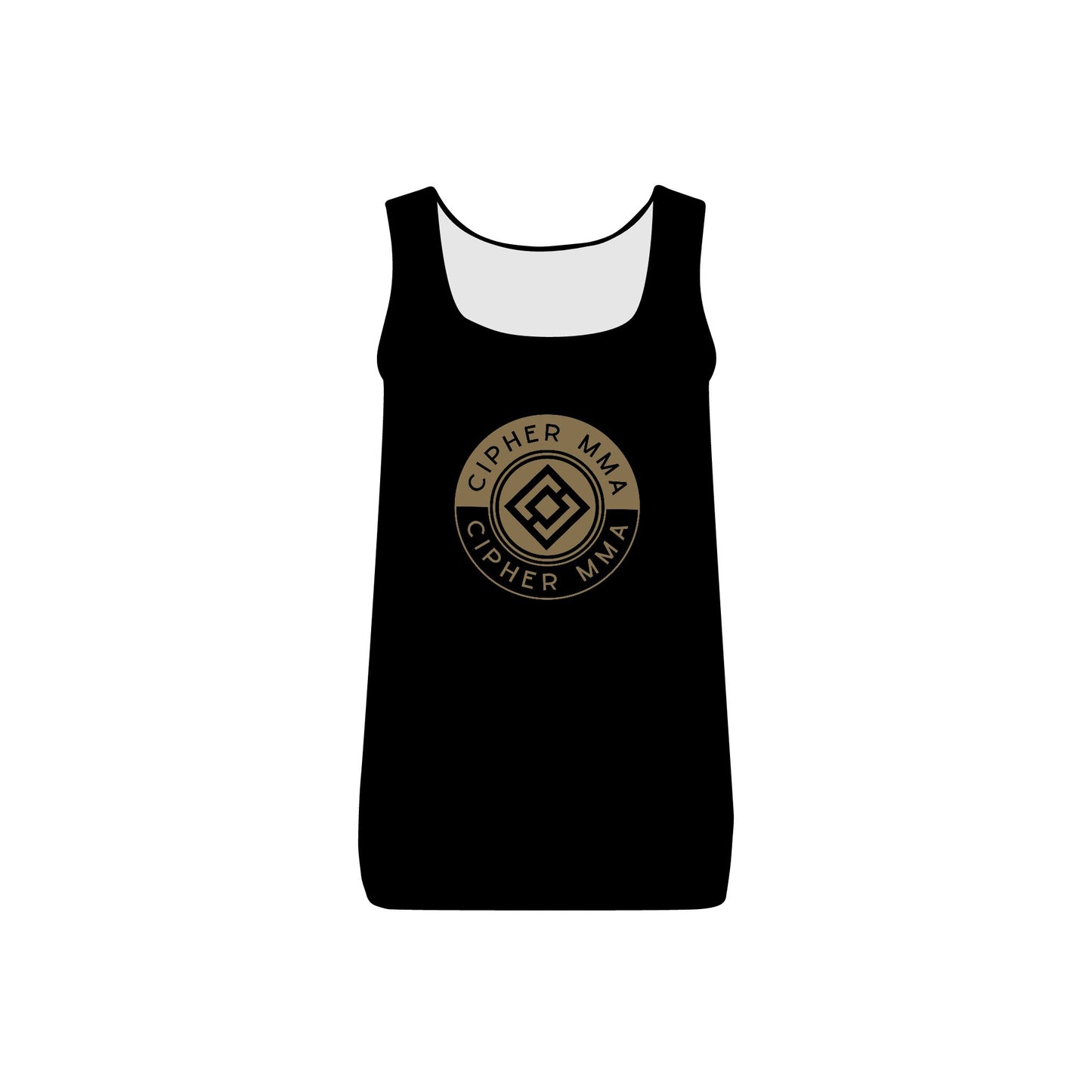 CIPHER MMA Women's Micro Ribbed Tank - Stylish Activewear Top