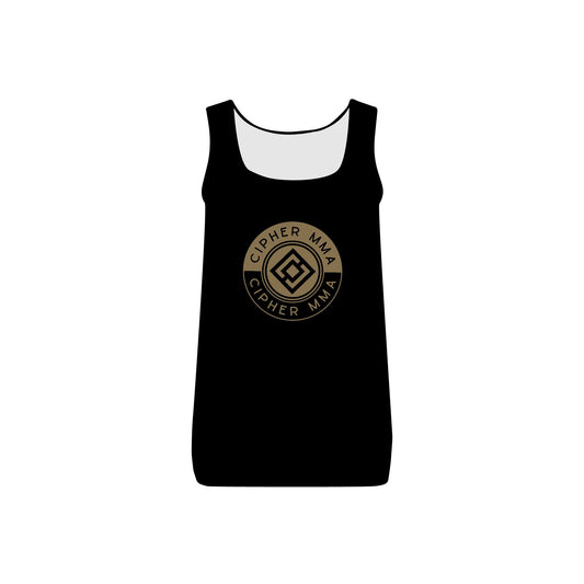 CIPHER MMA Women's Micro Ribbed Tank - Stylish Activewear Top