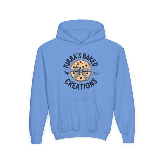 Youth Hoodie - Kirra's Baked Creations Cookie Logo Sweatshirt