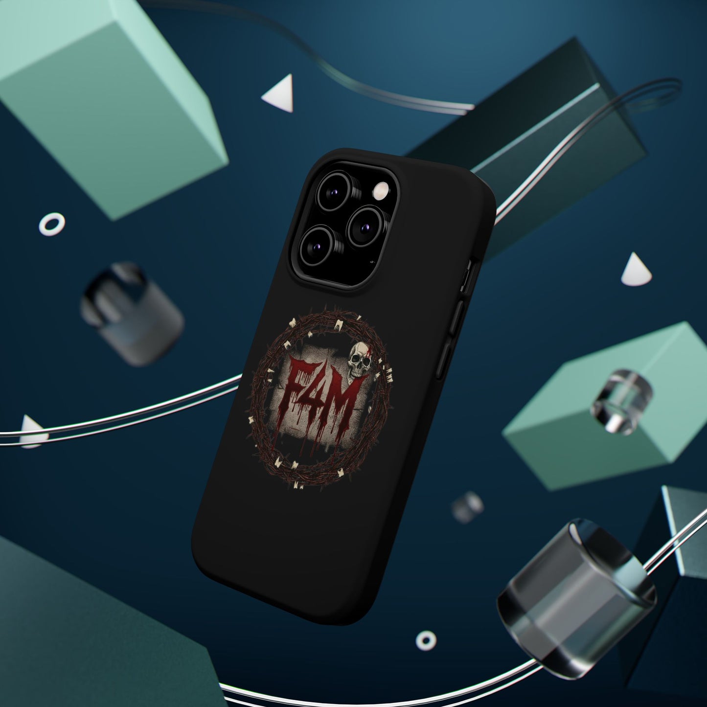 Horror Skull Magnetic Impact-Resistant Phone Case