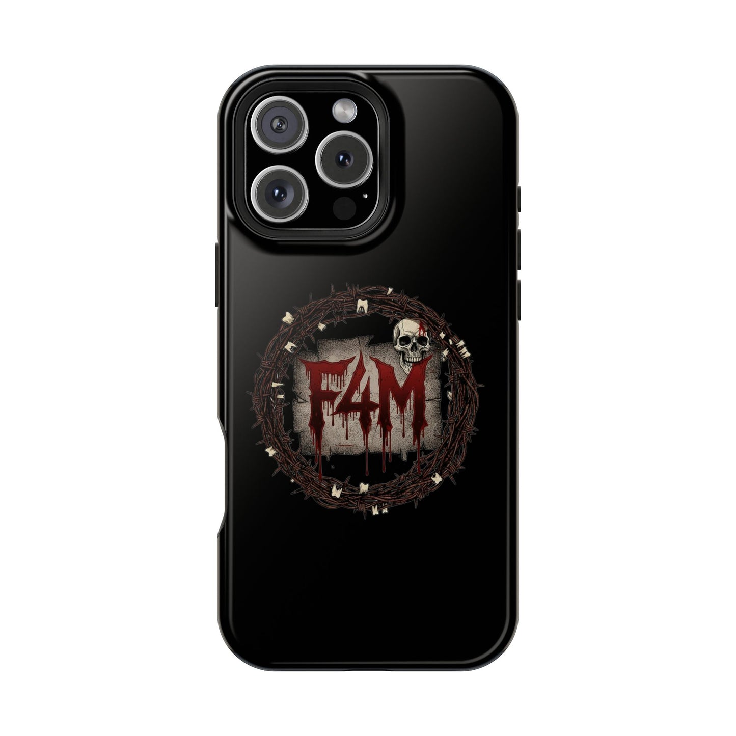Horror Skull Magnetic Impact-Resistant Phone Case