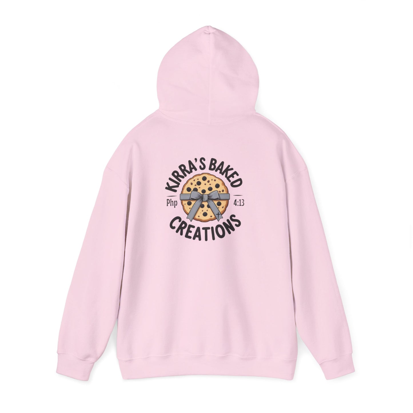 Bakery Logo Hoodie — "Kirra's Baked Creations" Branded Pullover