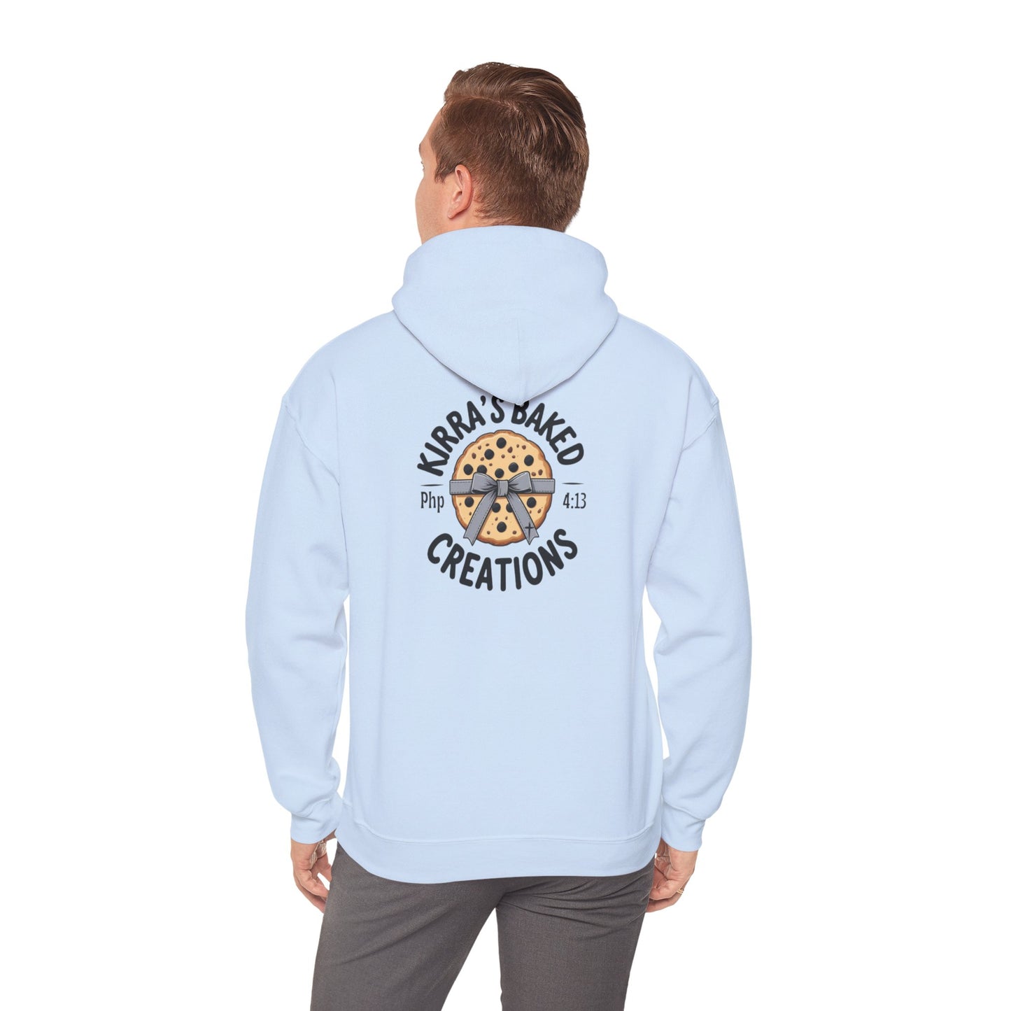Bakery Logo Hoodie — "Kirra's Baked Creations" Branded Pullover