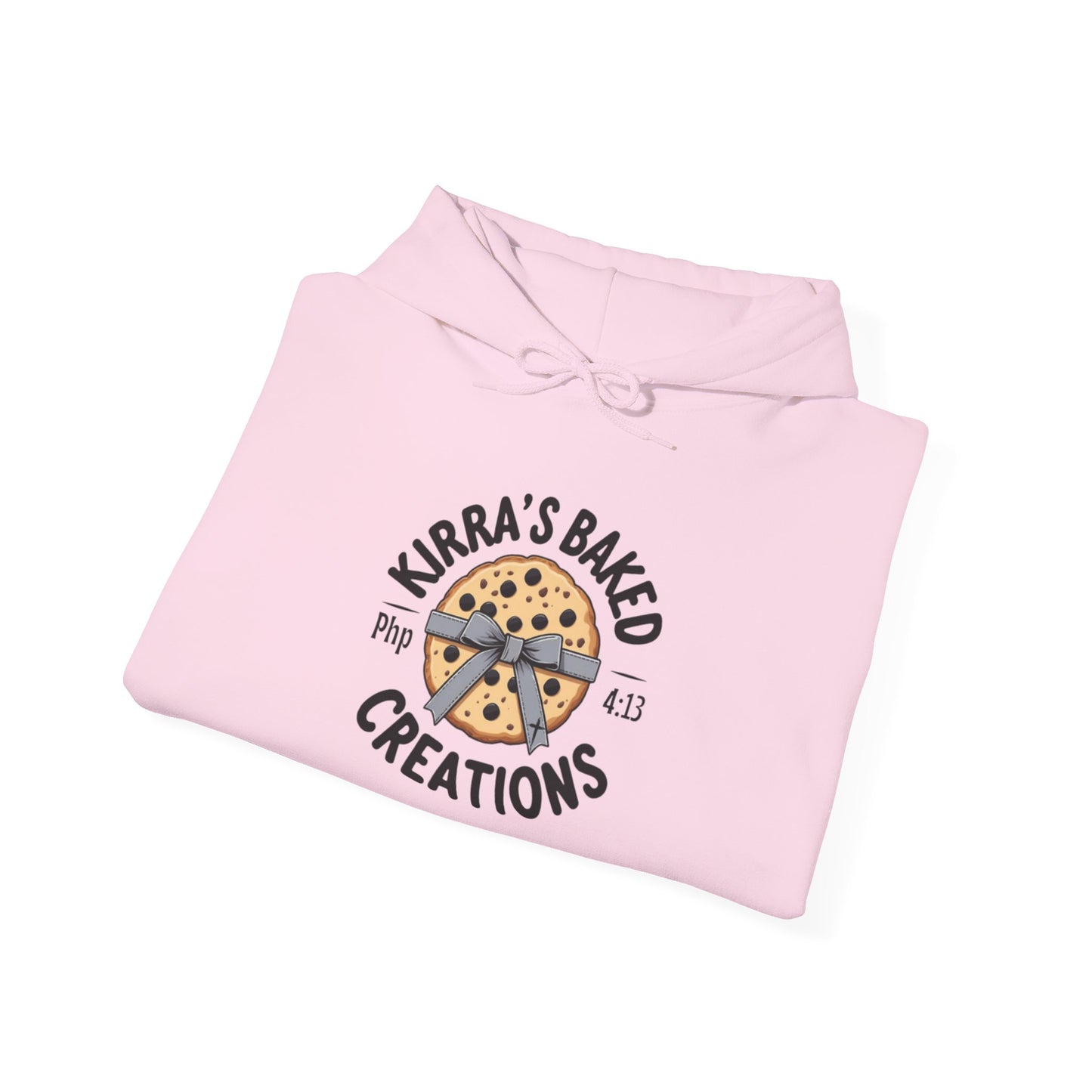 Bakery Logo Hoodie — "Kirra's Baked Creations" Branded Pullover