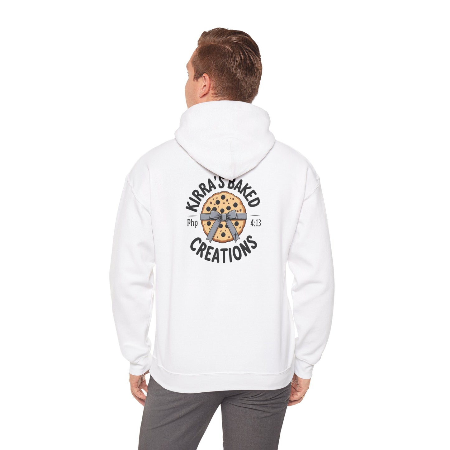 Bakery Logo Hoodie — "Kirra's Baked Creations" Branded Pullover