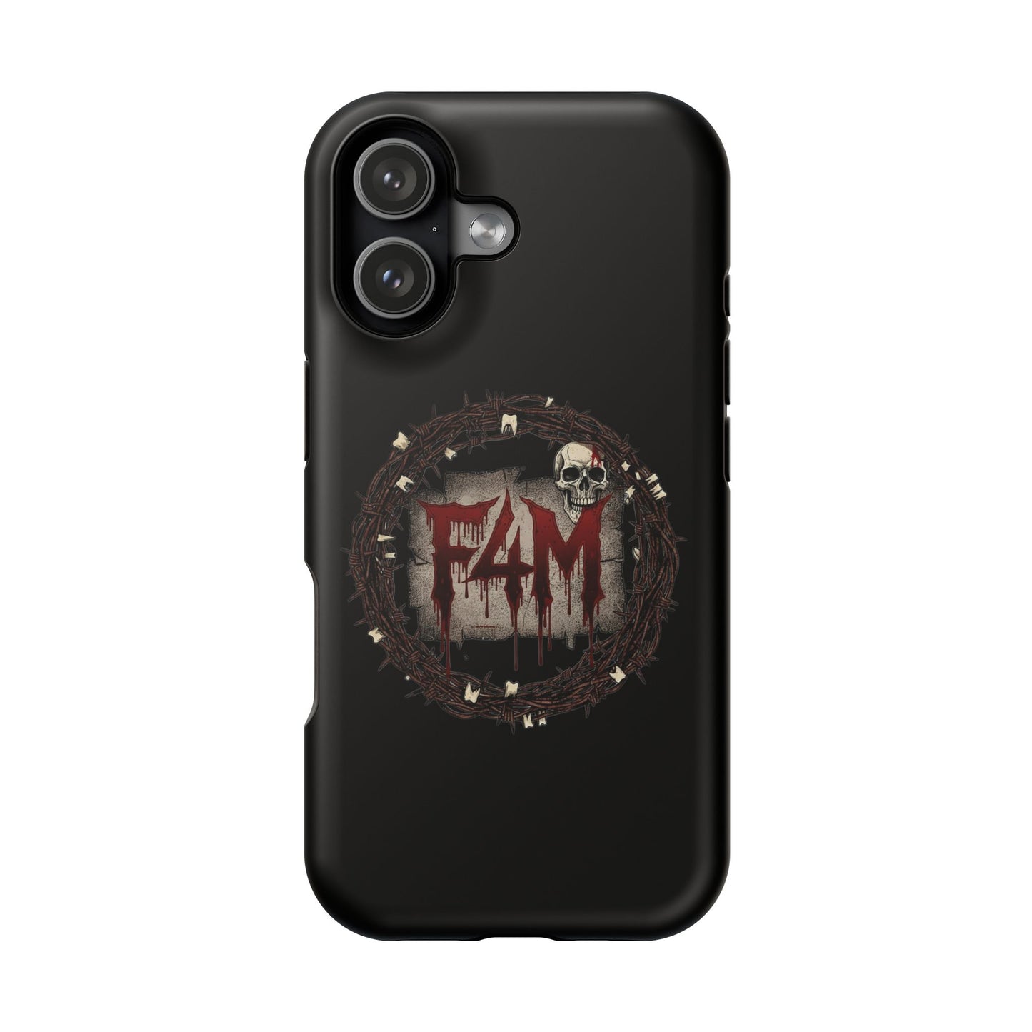 Horror Skull Magnetic Impact-Resistant Phone Case