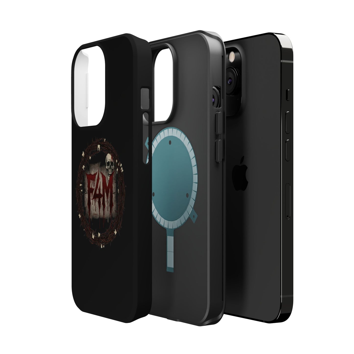 Horror Skull Magnetic Impact-Resistant Phone Case