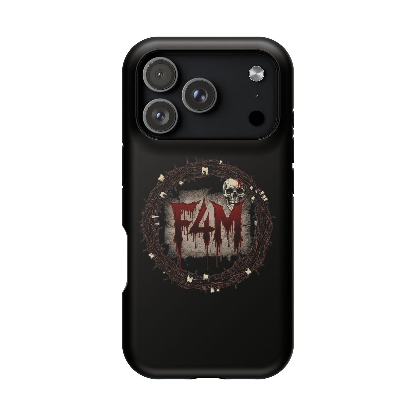 Horror Skull Magnetic Impact-Resistant Phone Case