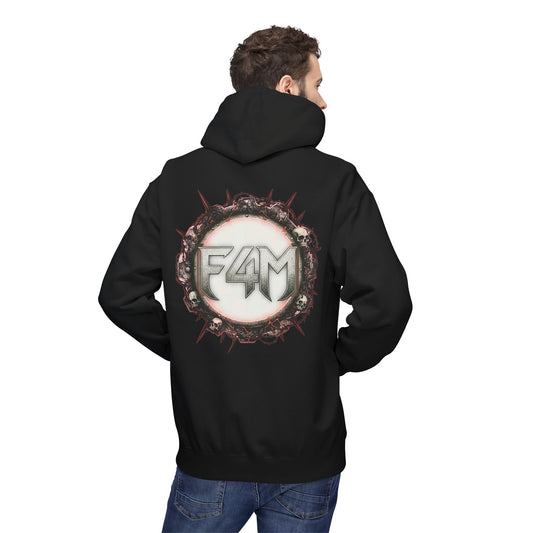 Framed 4 Murder Graphic Hoodie — Rock Band Logo Pullover