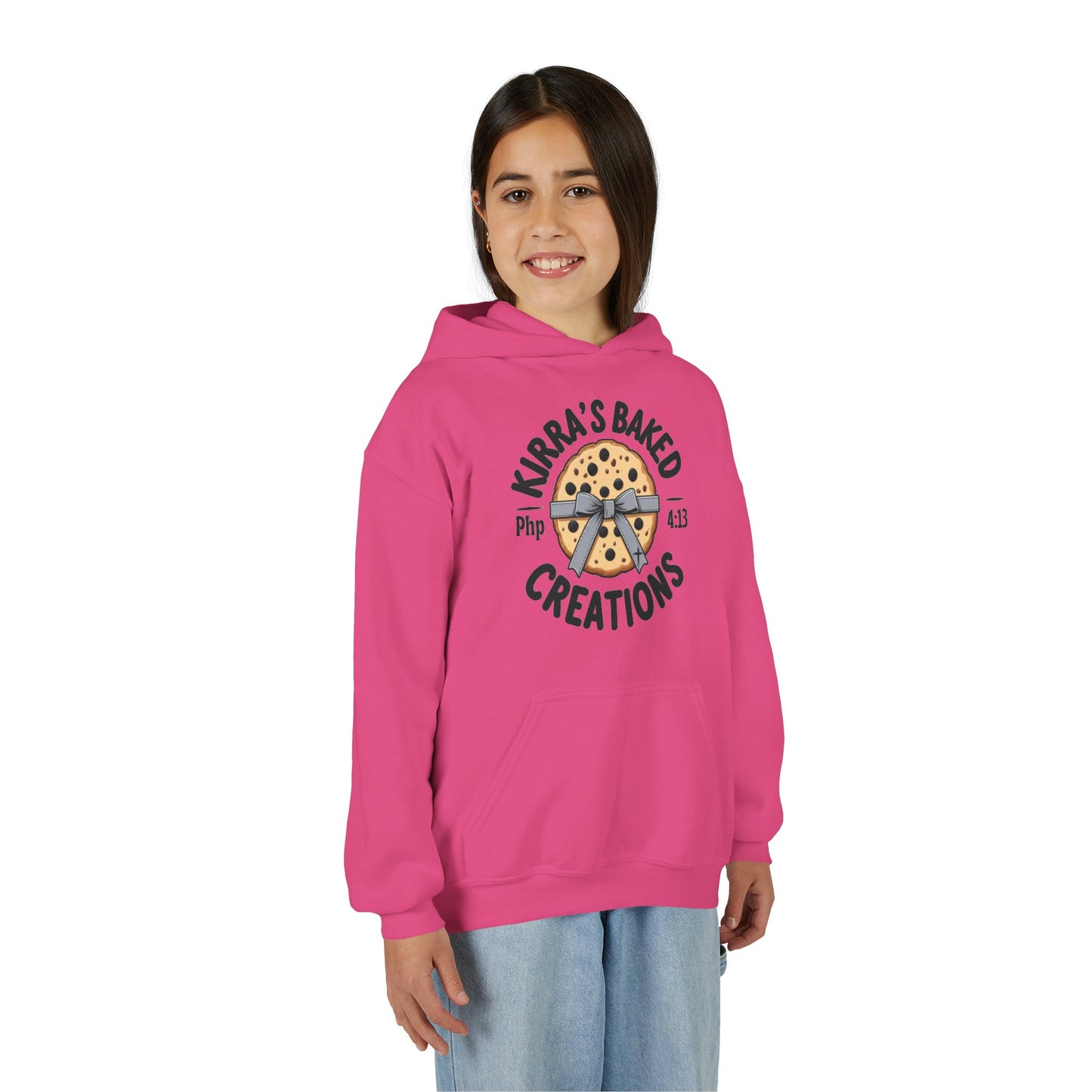 Youth Hoodie - Kirra's Baked Creations Cookie Logo Sweatshirt
