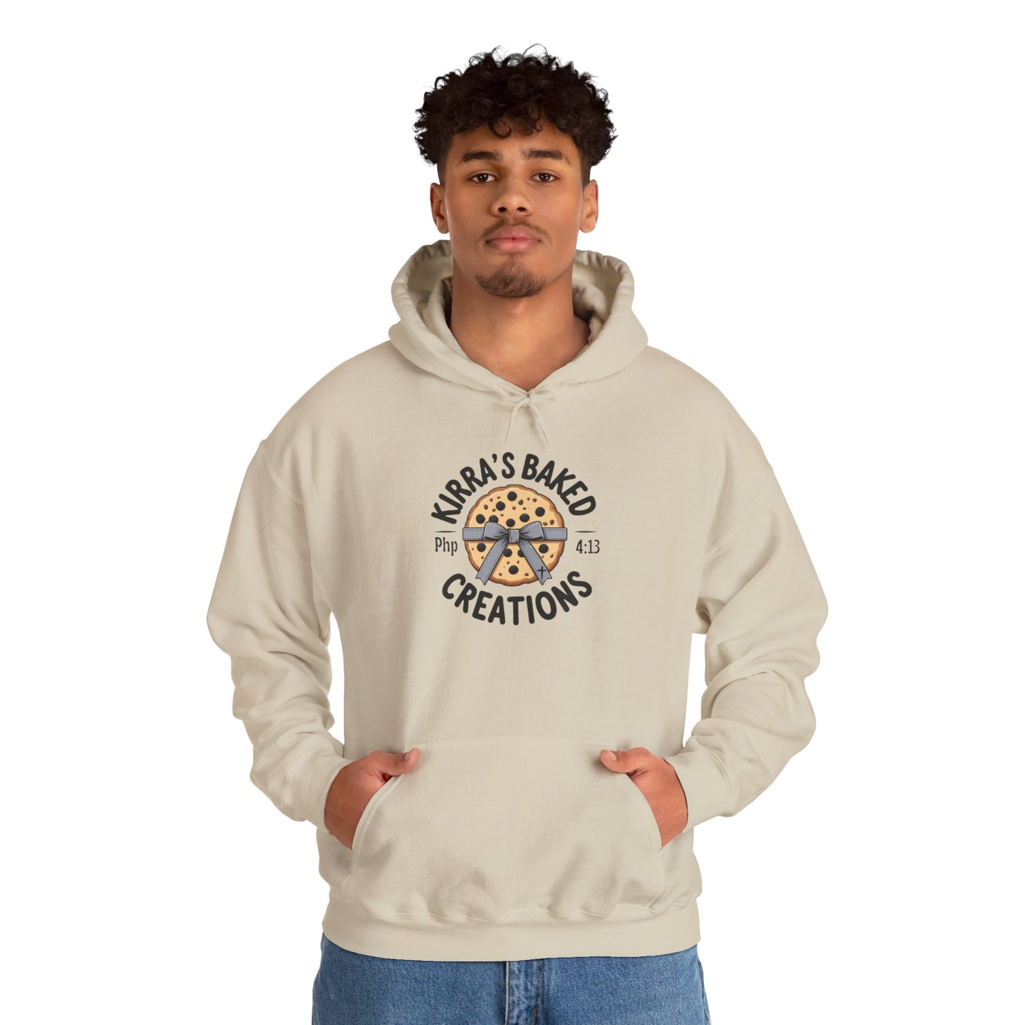 Bakery Logo Hoodie — "Kirra's Baked Creations" Branded Pullover