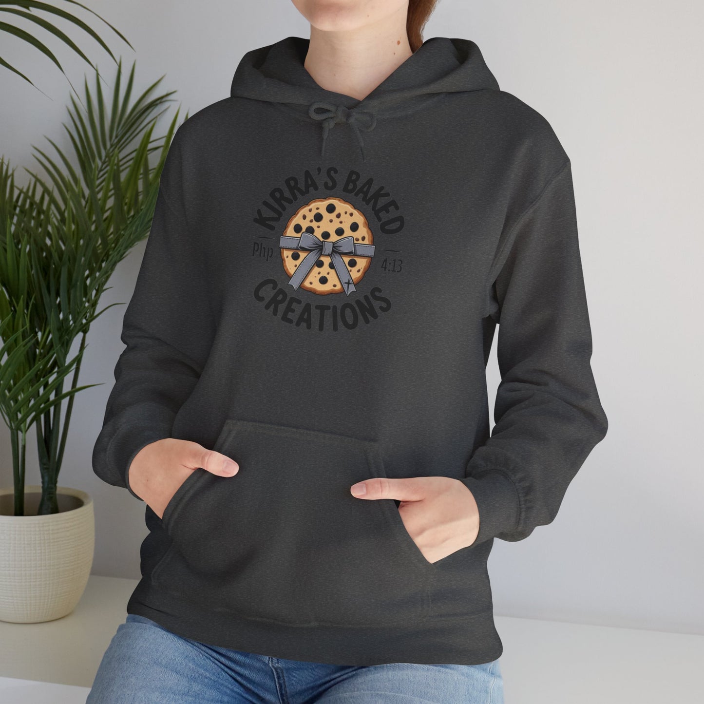 Bakery Logo Hoodie — "Kirra's Baked Creations" Branded Pullover