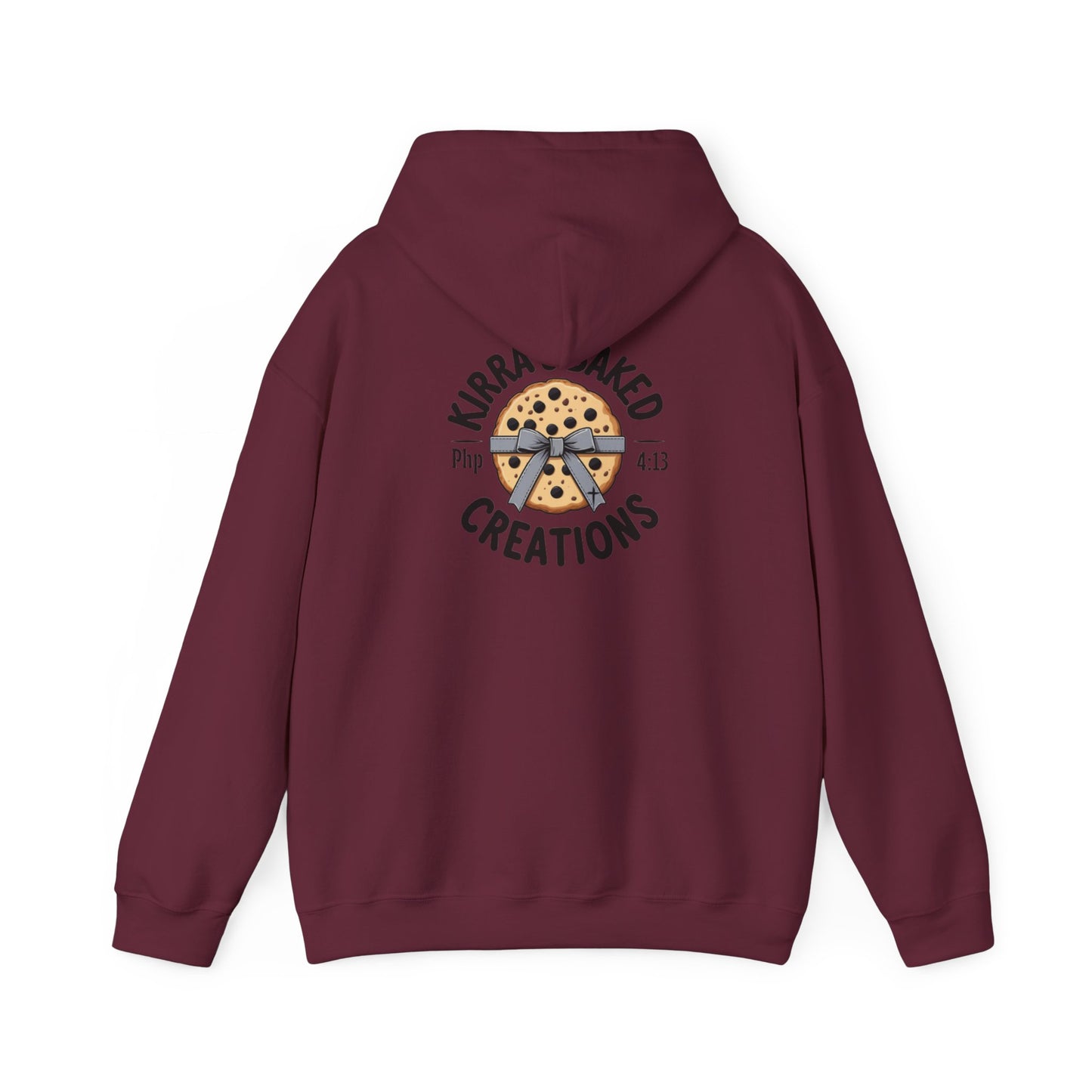 Bakery Logo Hoodie — "Kirra's Baked Creations" Branded Pullover