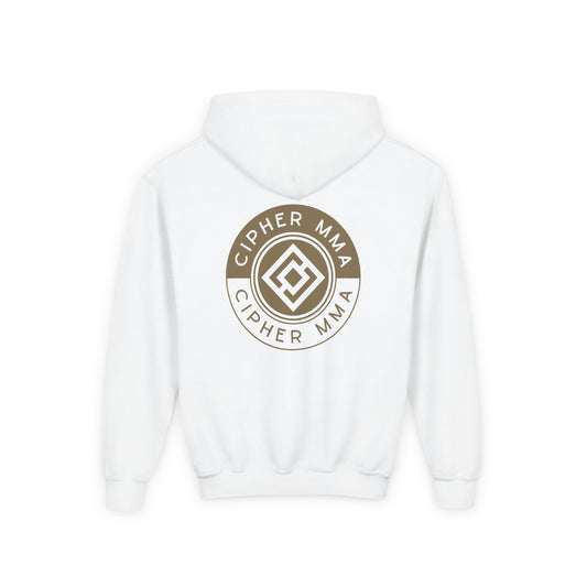Cipher MMA Youth Hoodie — Athletic Martial Arts Logo Pullover