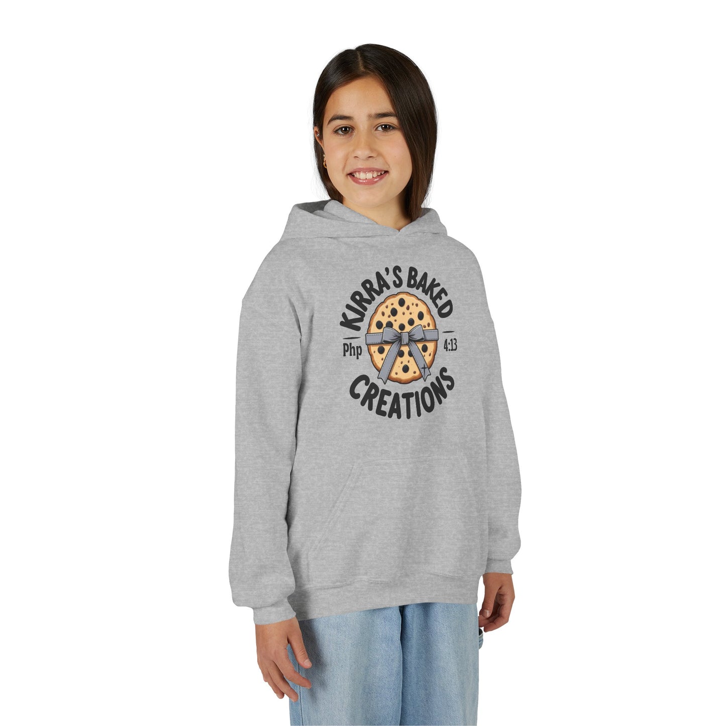 Youth Hoodie - Kirra's Baked Creations Cookie Logo Sweatshirt