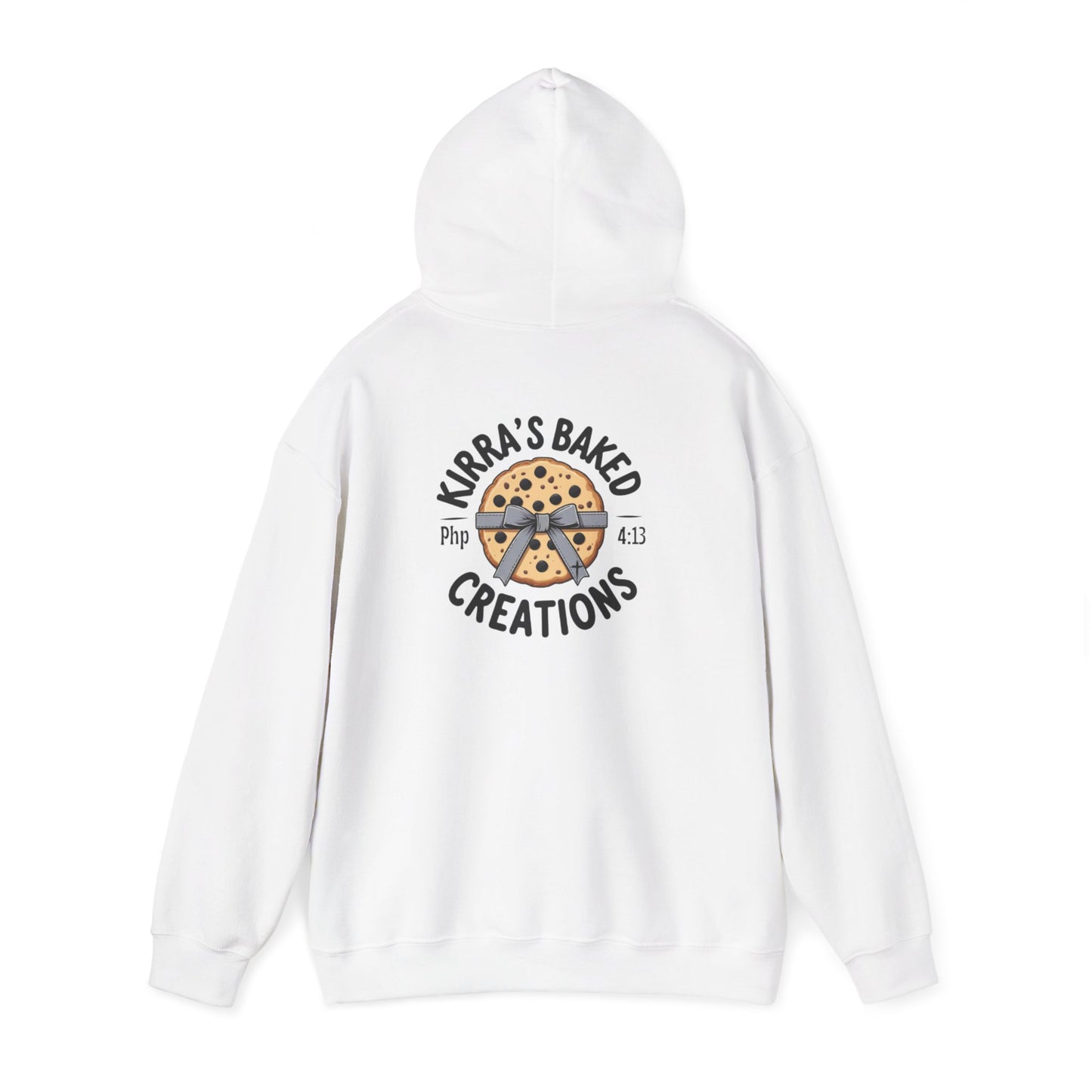 Bakery Logo Hoodie — "Kirra's Baked Creations" Branded Pullover