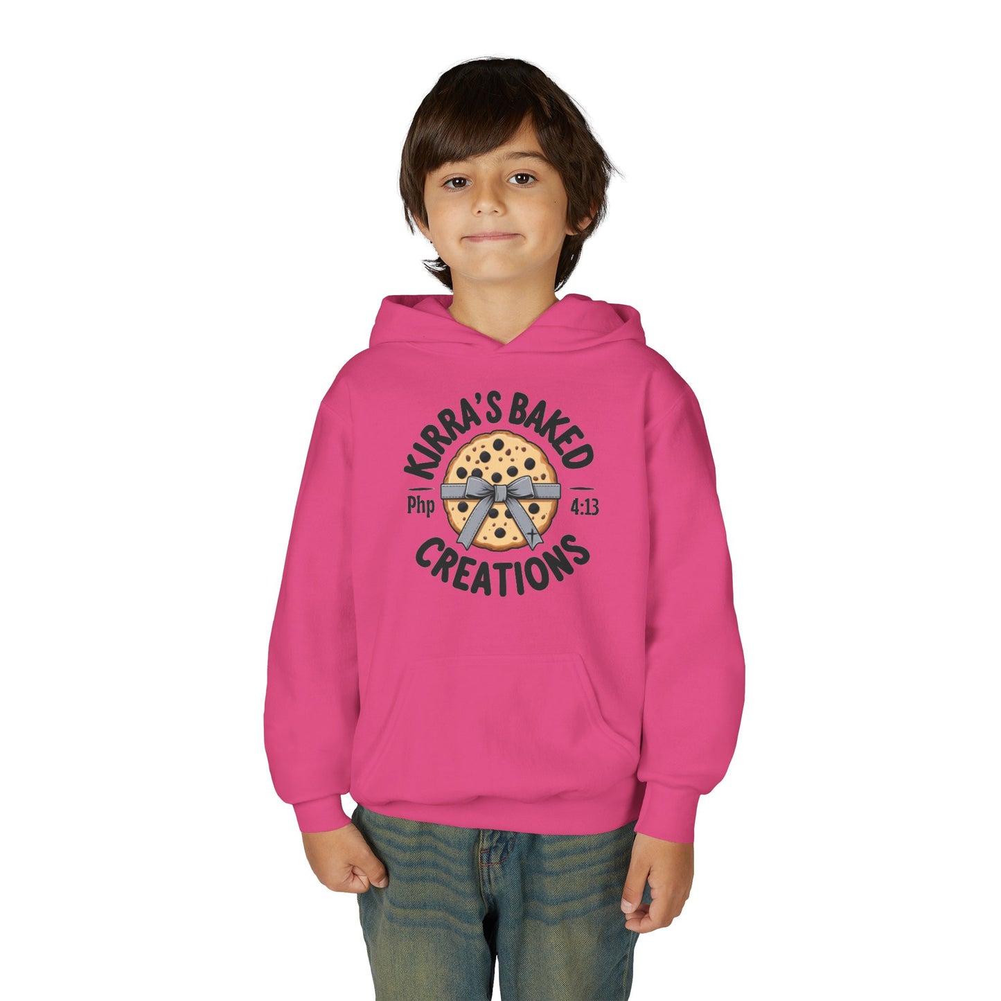 Youth Hoodie - Kirra's Baked Creations Cookie Logo Sweatshirt