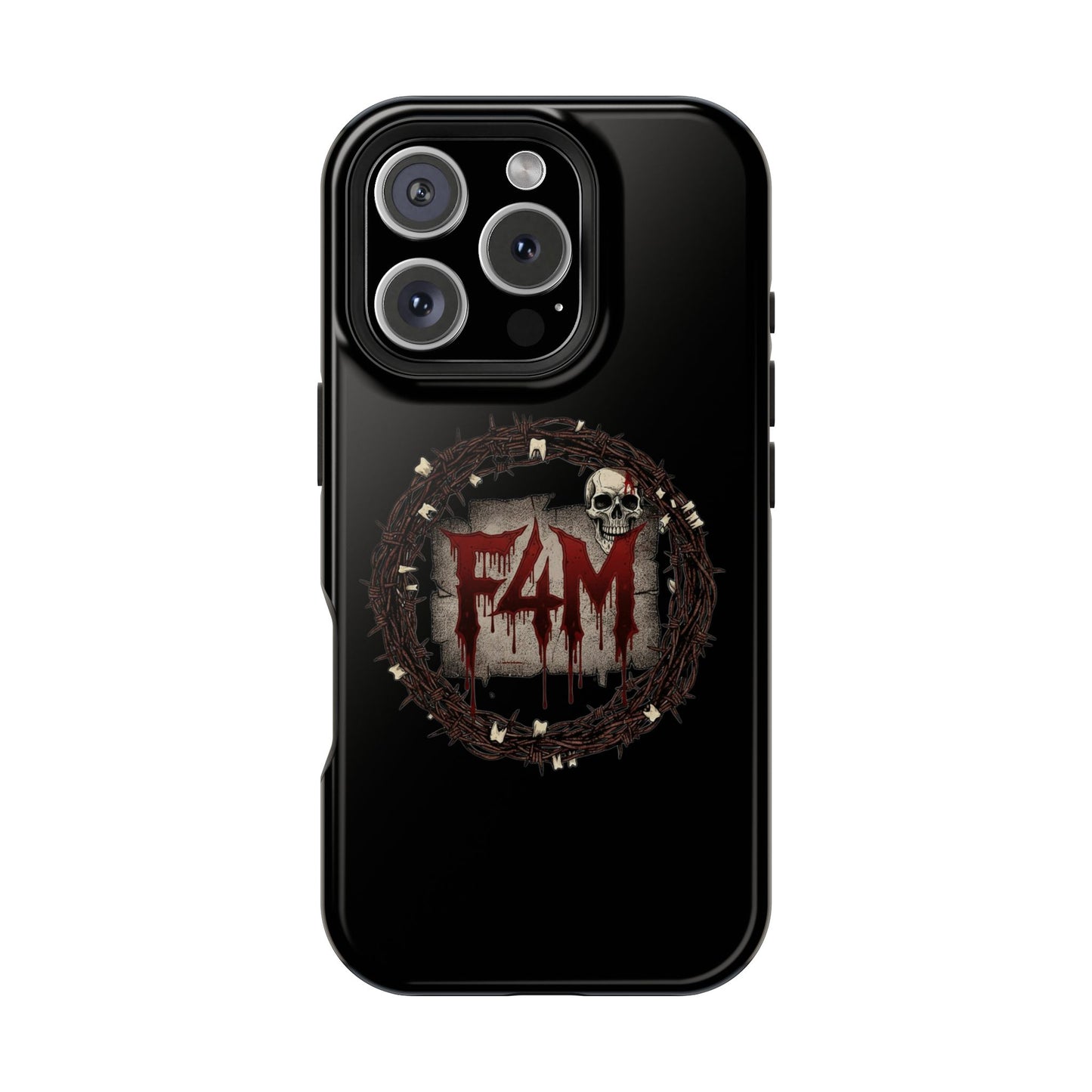 Horror Skull Magnetic Impact-Resistant Phone Case