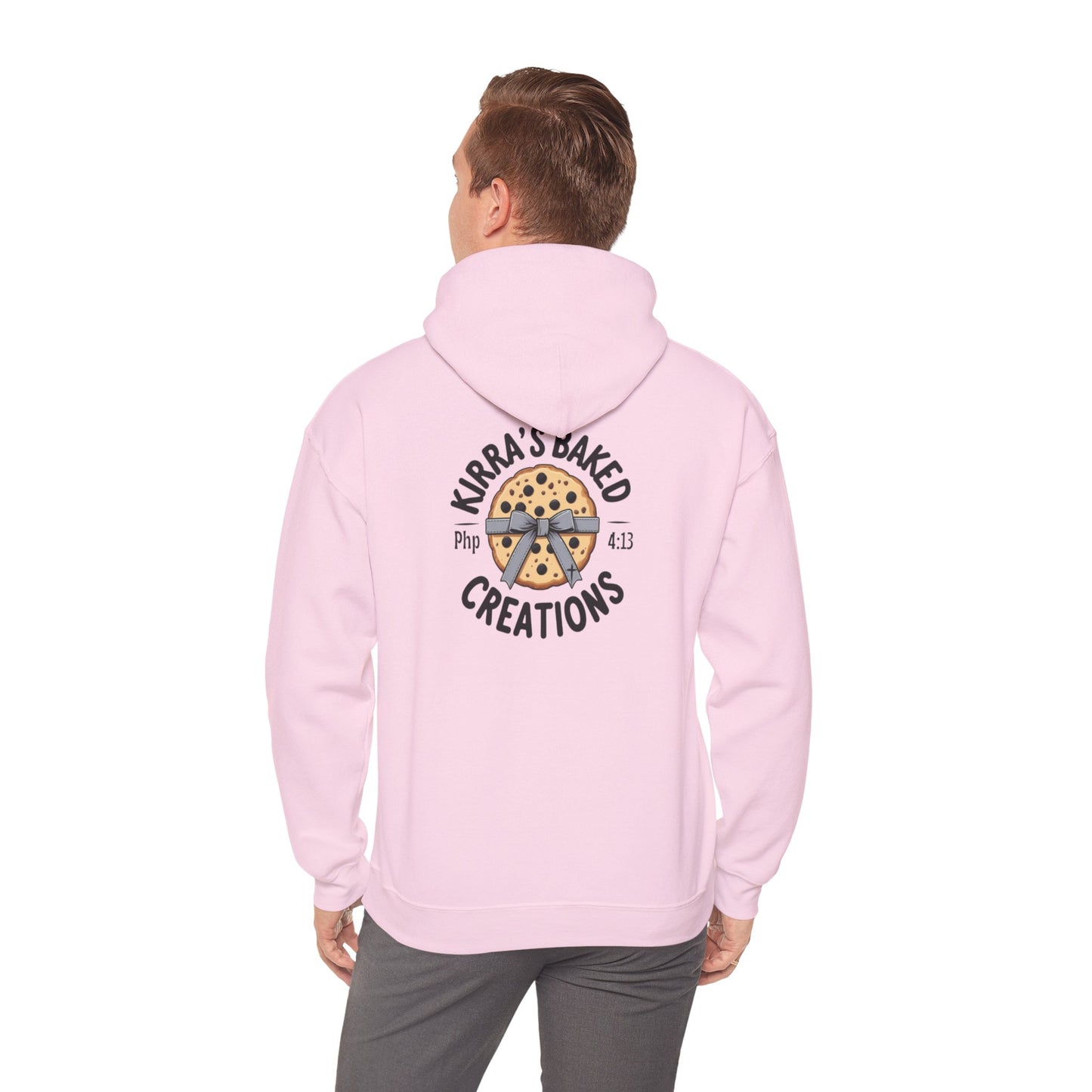 Bakery Logo Hoodie — "Kirra's Baked Creations" Branded Pullover