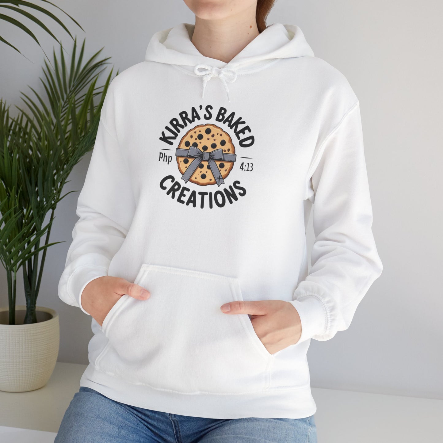 Bakery Logo Hoodie — "Kirra's Baked Creations" Branded Pullover