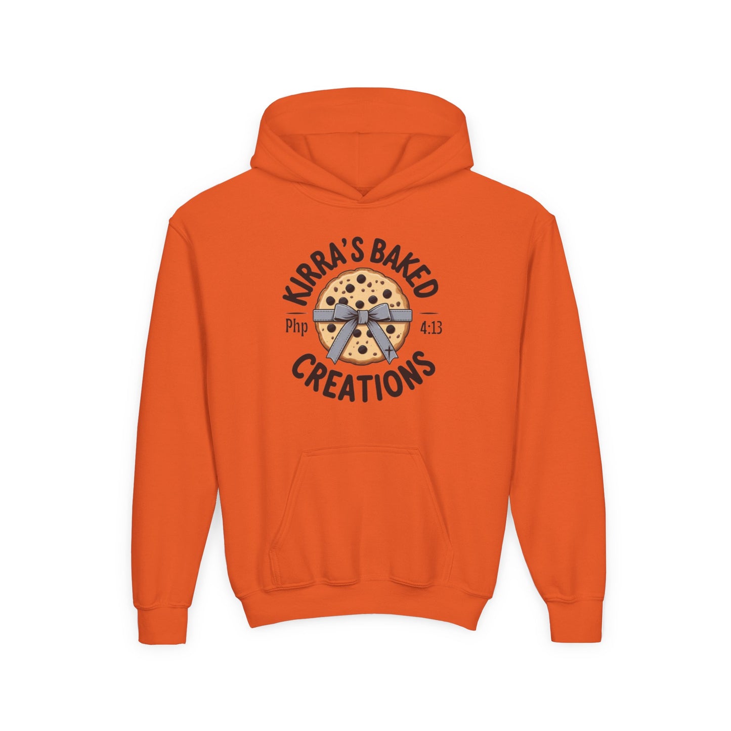 Youth Hoodie - Kirra's Baked Creations Cookie Logo Sweatshirt