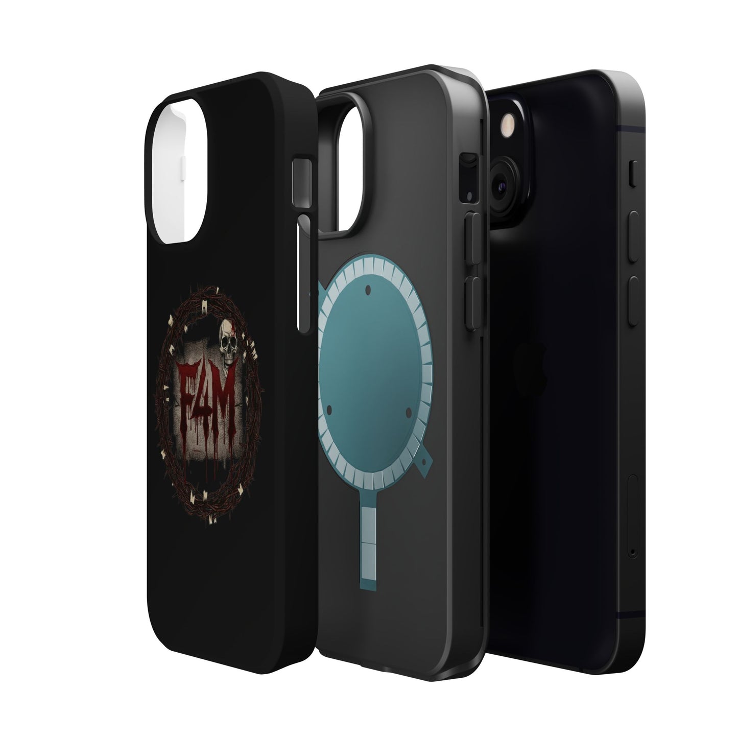 Horror Skull Magnetic Impact-Resistant Phone Case