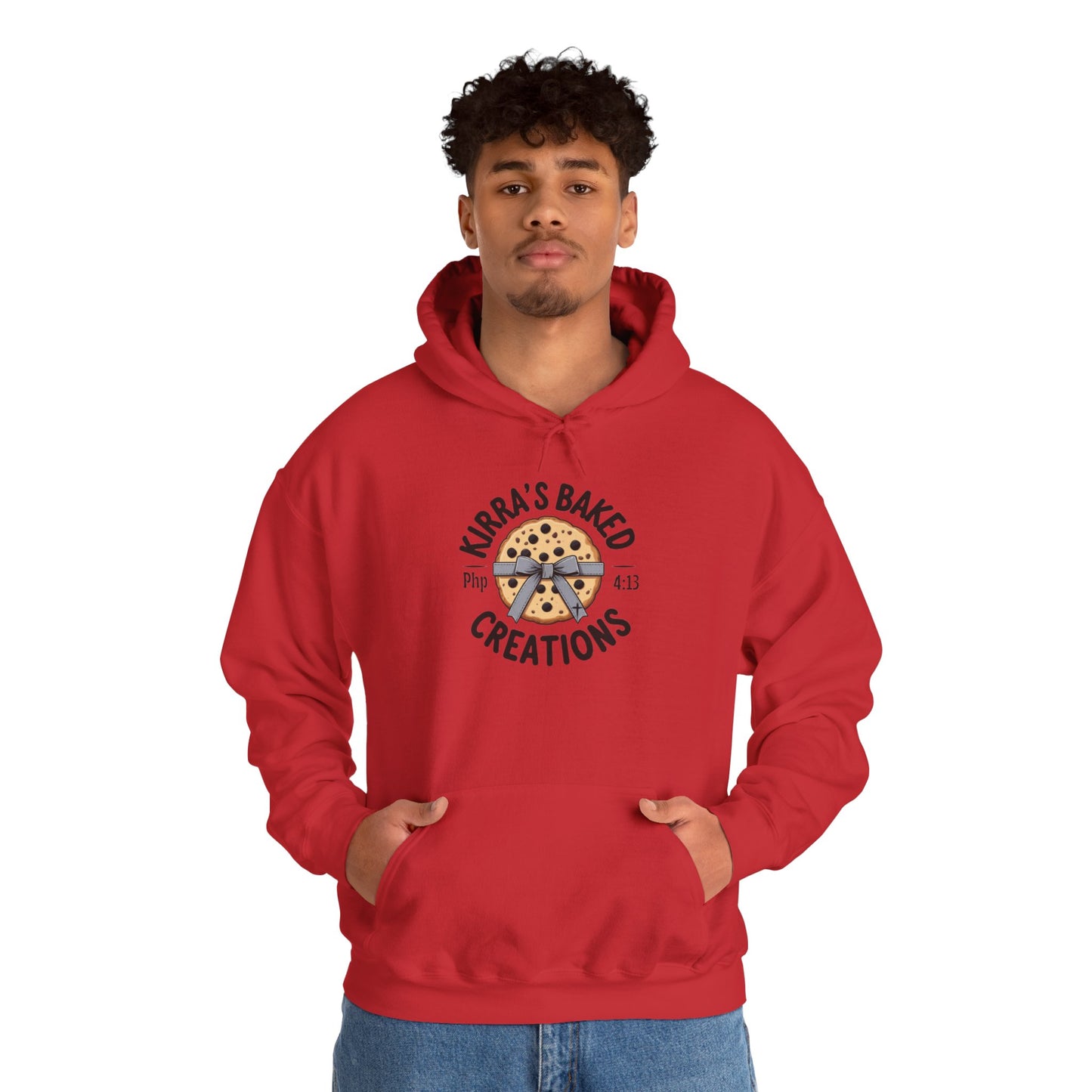 Bakery Logo Hoodie — "Kirra's Baked Creations" Branded Pullover