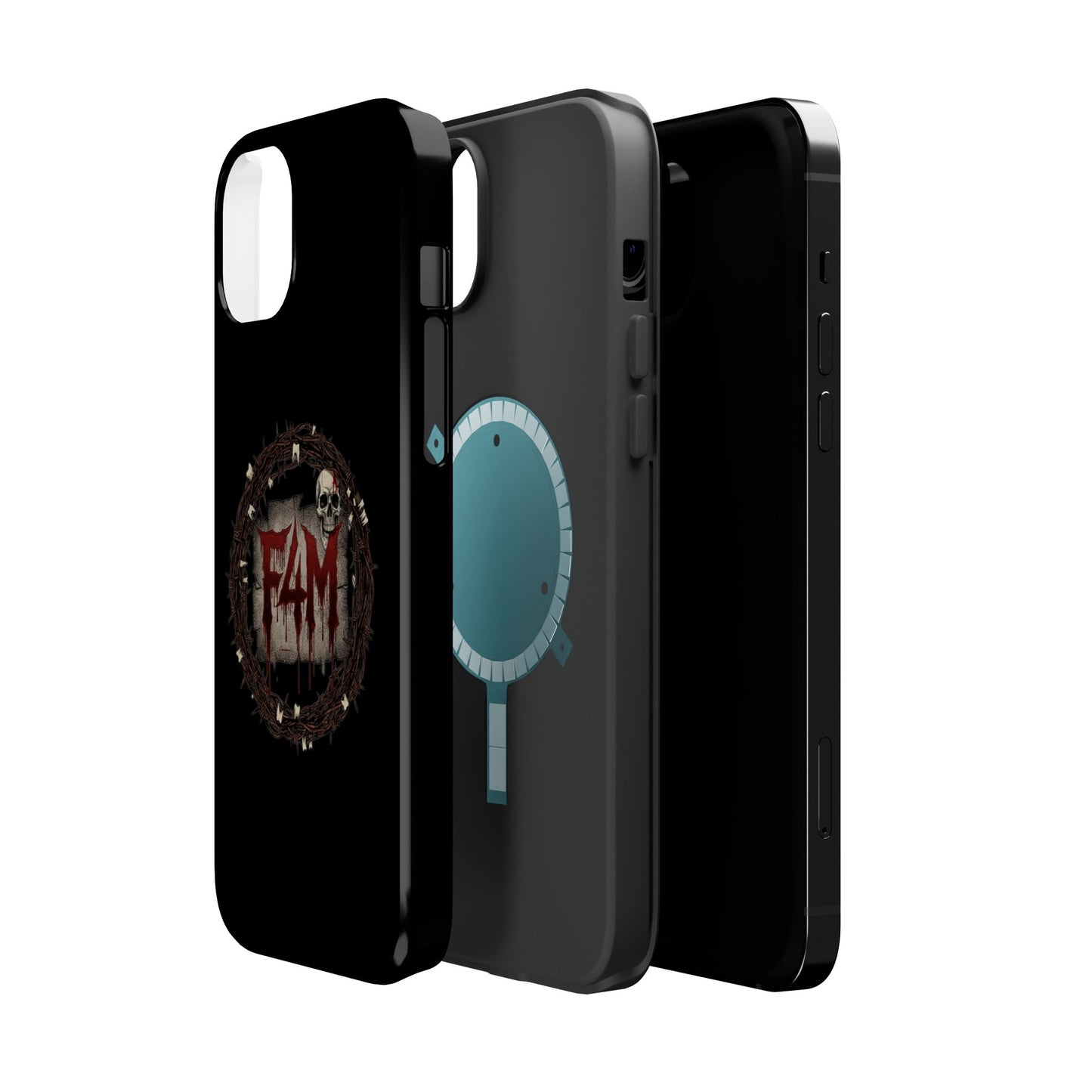 Horror Skull Magnetic Impact-Resistant Phone Case