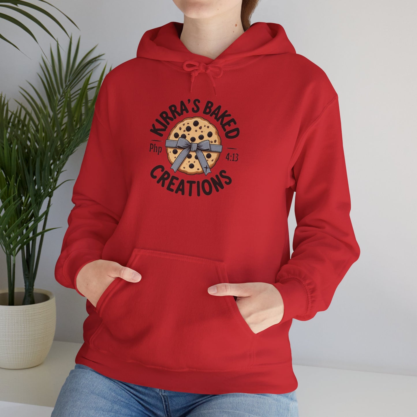 Bakery Logo Hoodie — "Kirra's Baked Creations" Branded Pullover