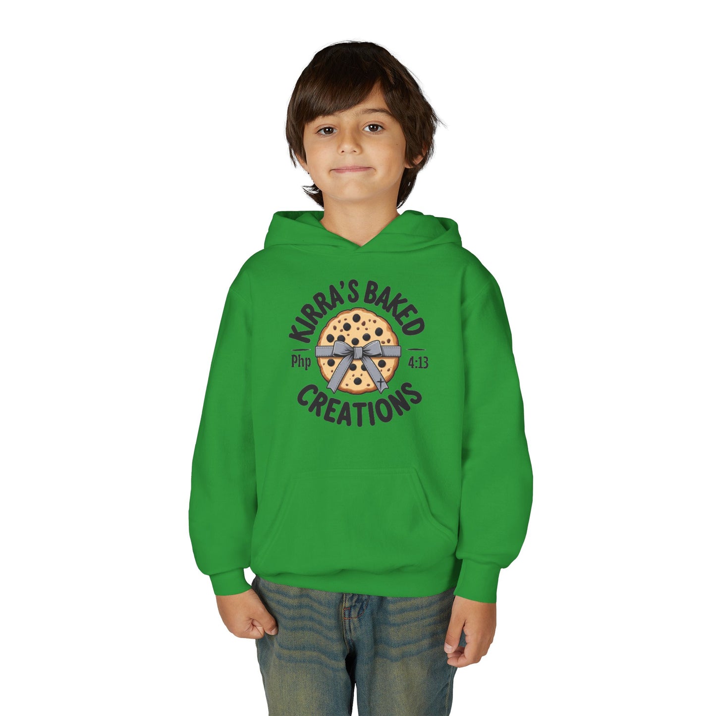 Youth Hoodie - Kirra's Baked Creations Cookie Logo Sweatshirt