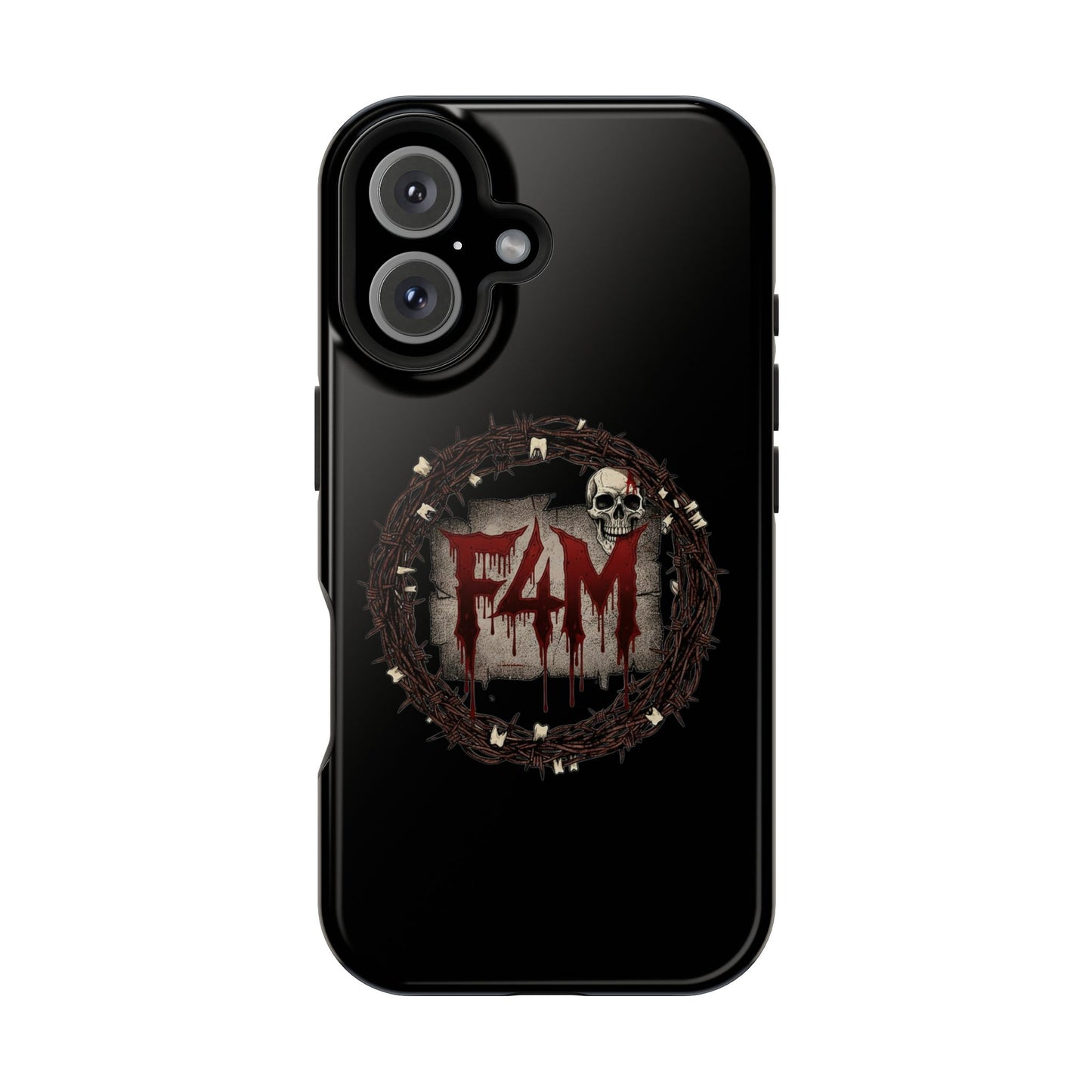 Horror Skull Magnetic Impact-Resistant Phone Case