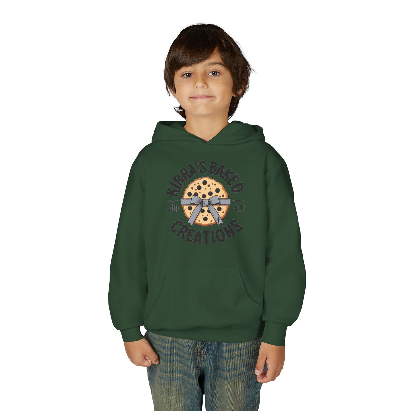 Youth Hoodie - Kirra's Baked Creations Cookie Logo Sweatshirt
