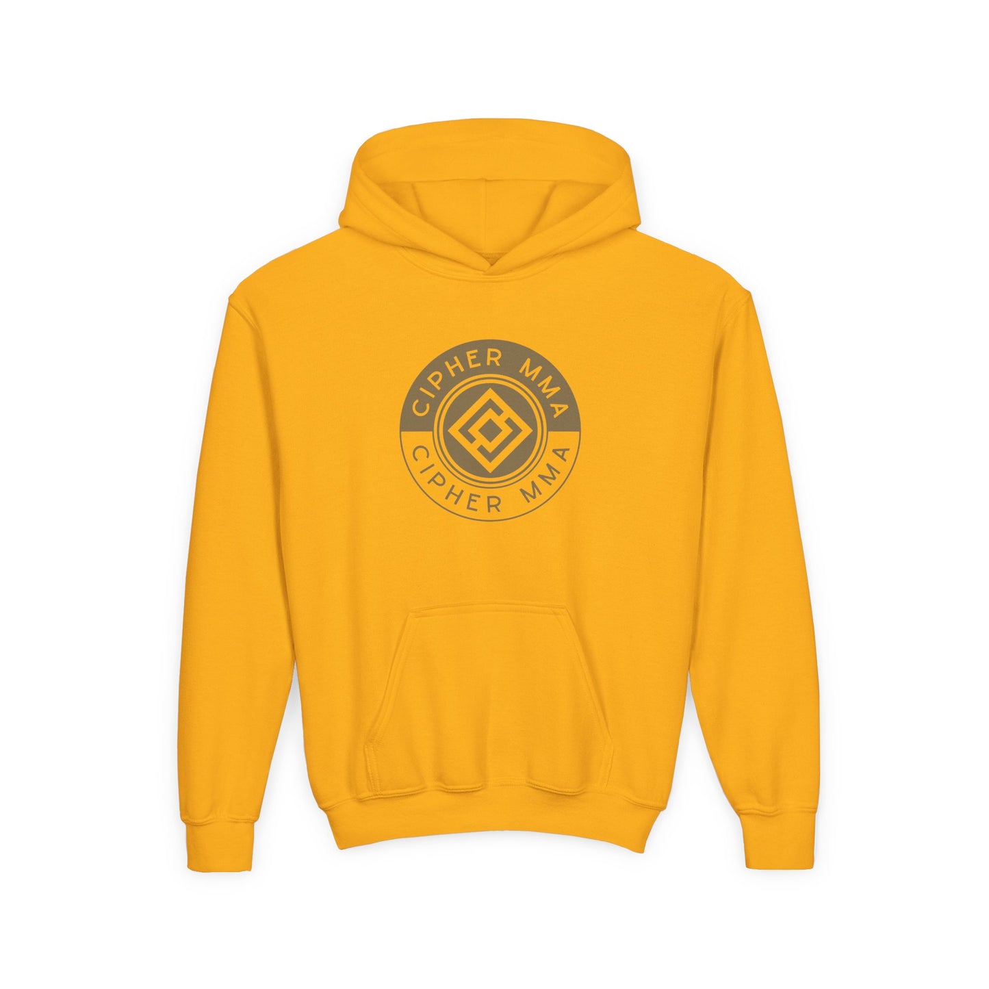Cipher MMA Youth Hoodie — Athletic Martial Arts Logo Pullover