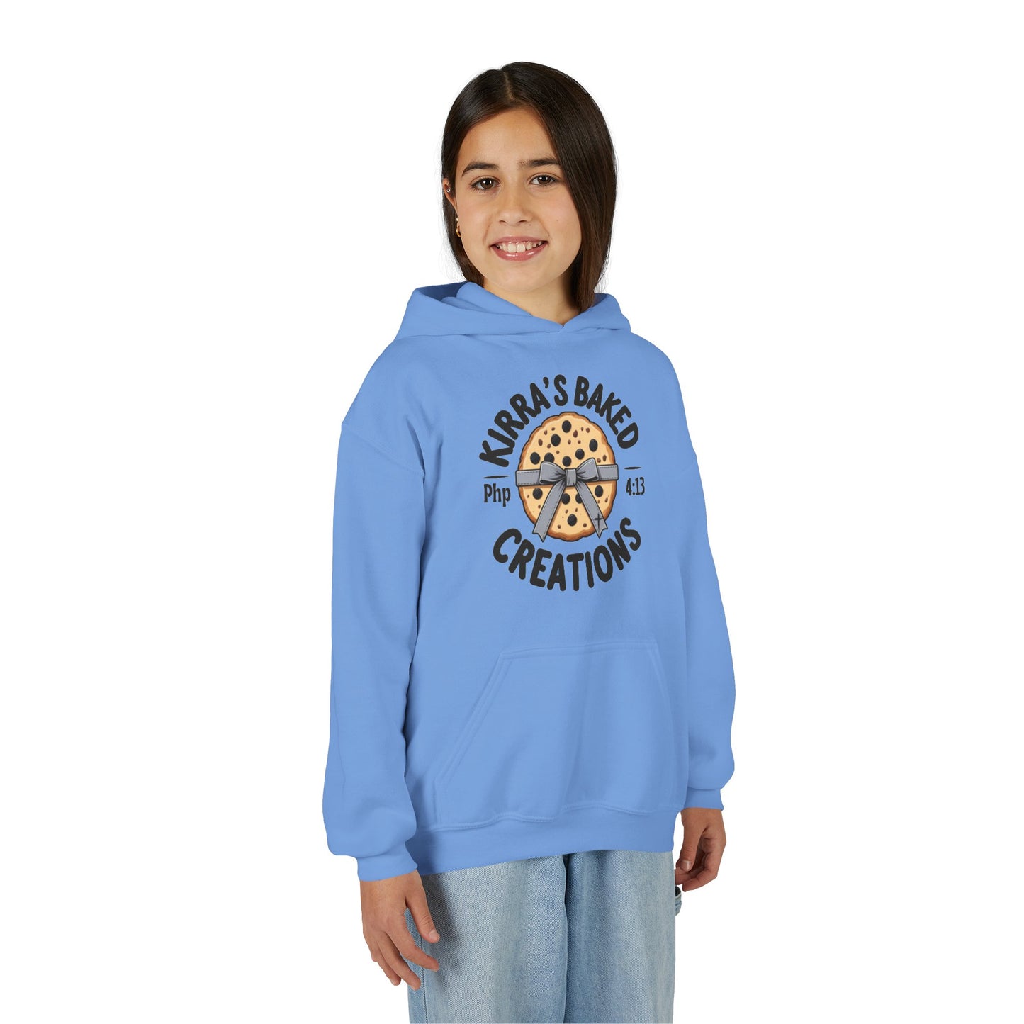 Youth Hoodie - Kirra's Baked Creations Cookie Logo Sweatshirt
