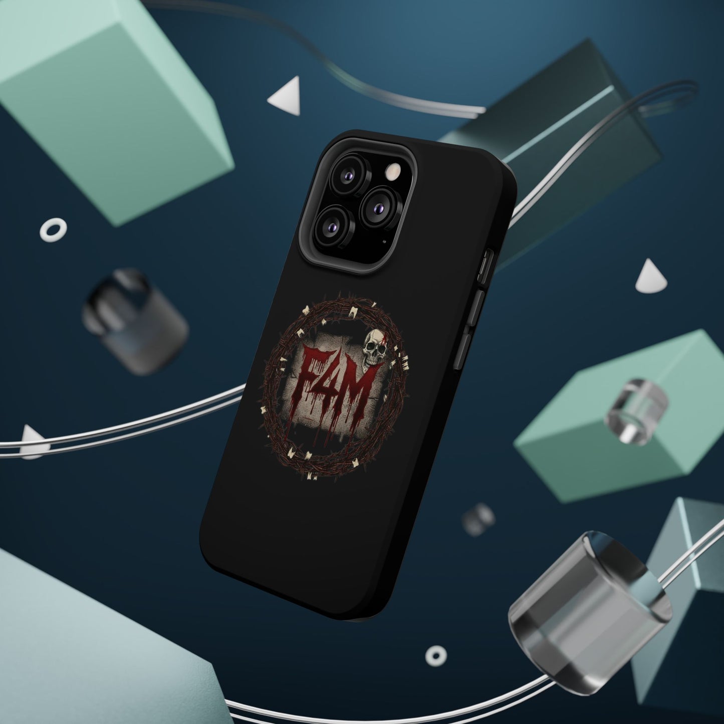 Horror Skull Magnetic Impact-Resistant Phone Case