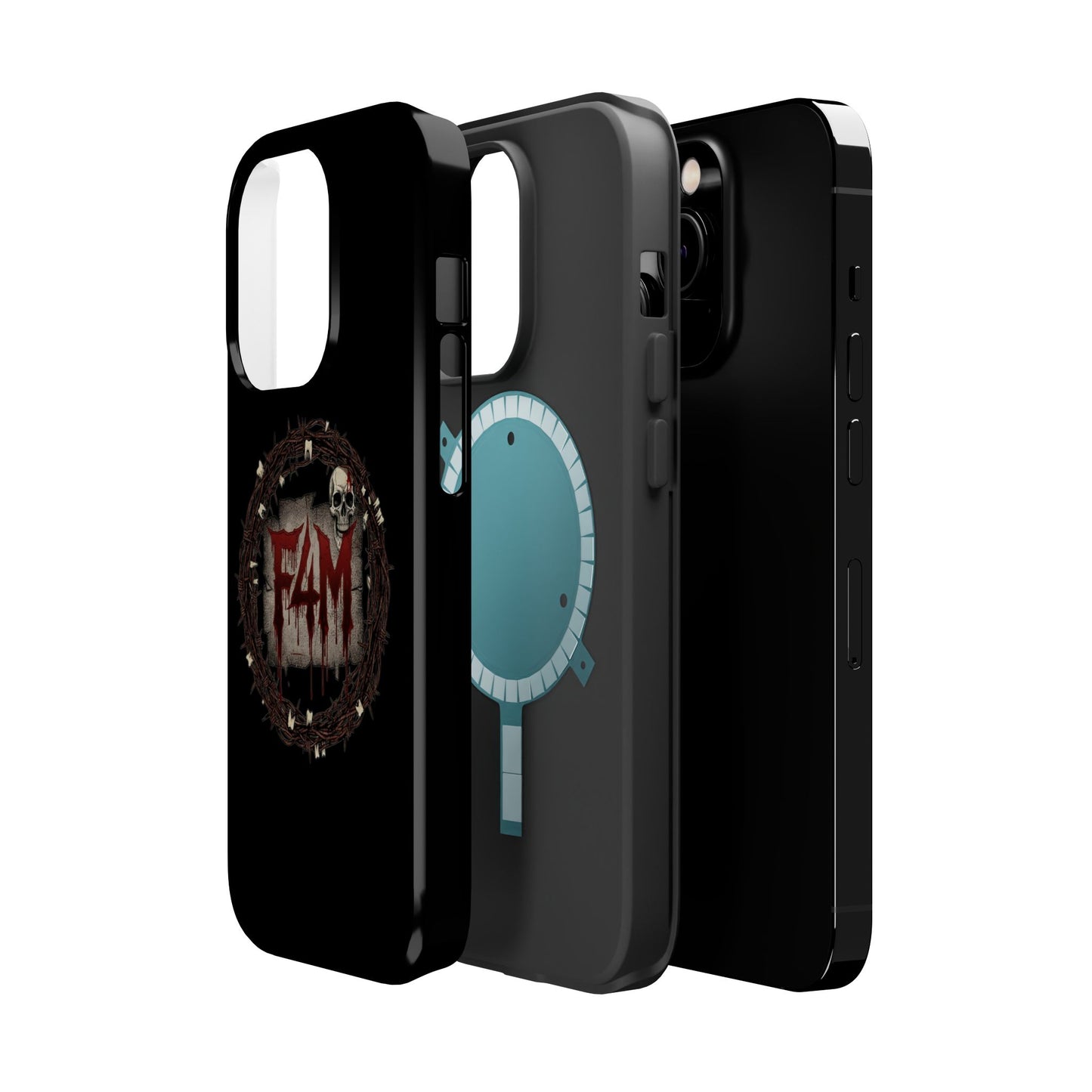 Horror Skull Magnetic Impact-Resistant Phone Case