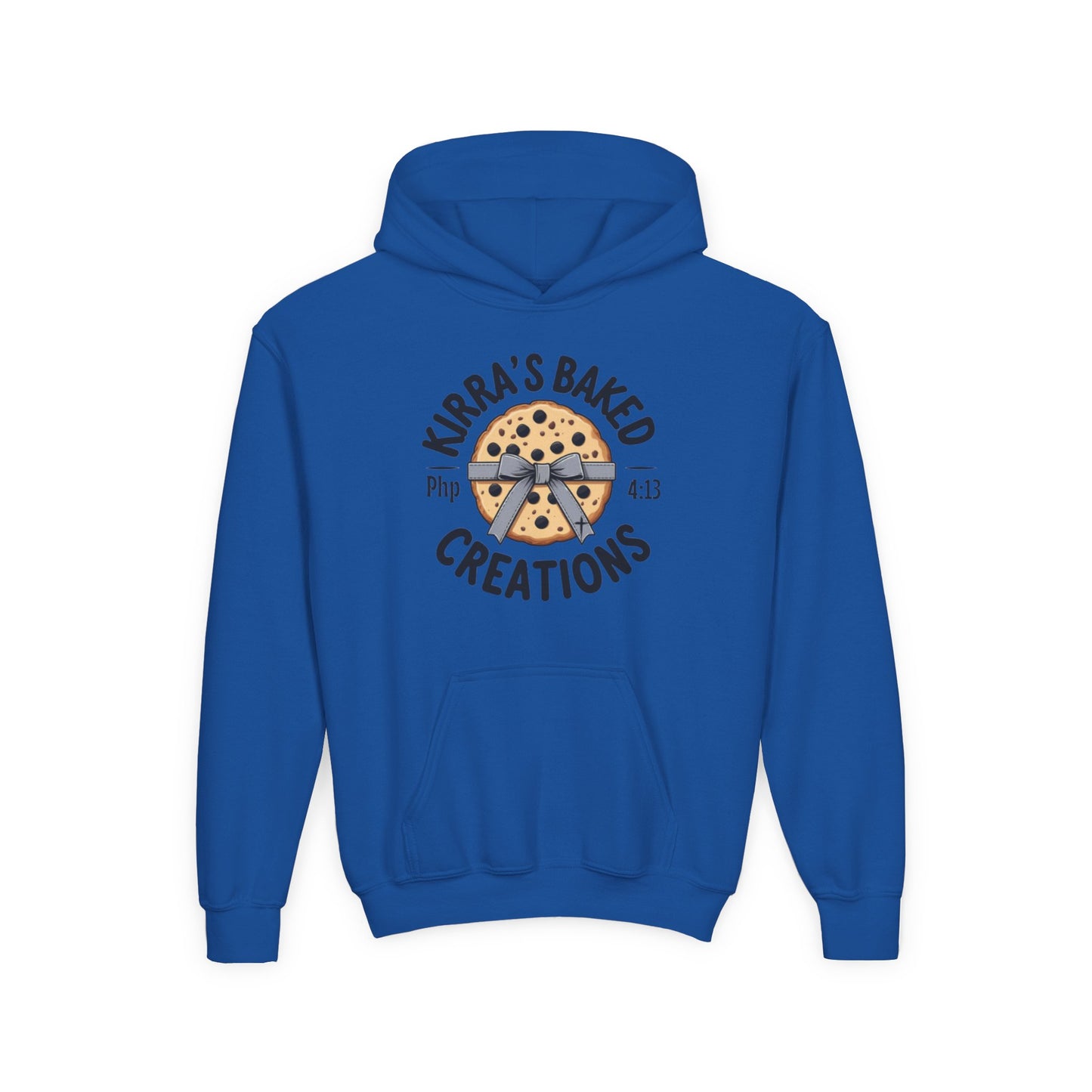 Youth Hoodie - Kirra's Baked Creations Cookie Logo Sweatshirt