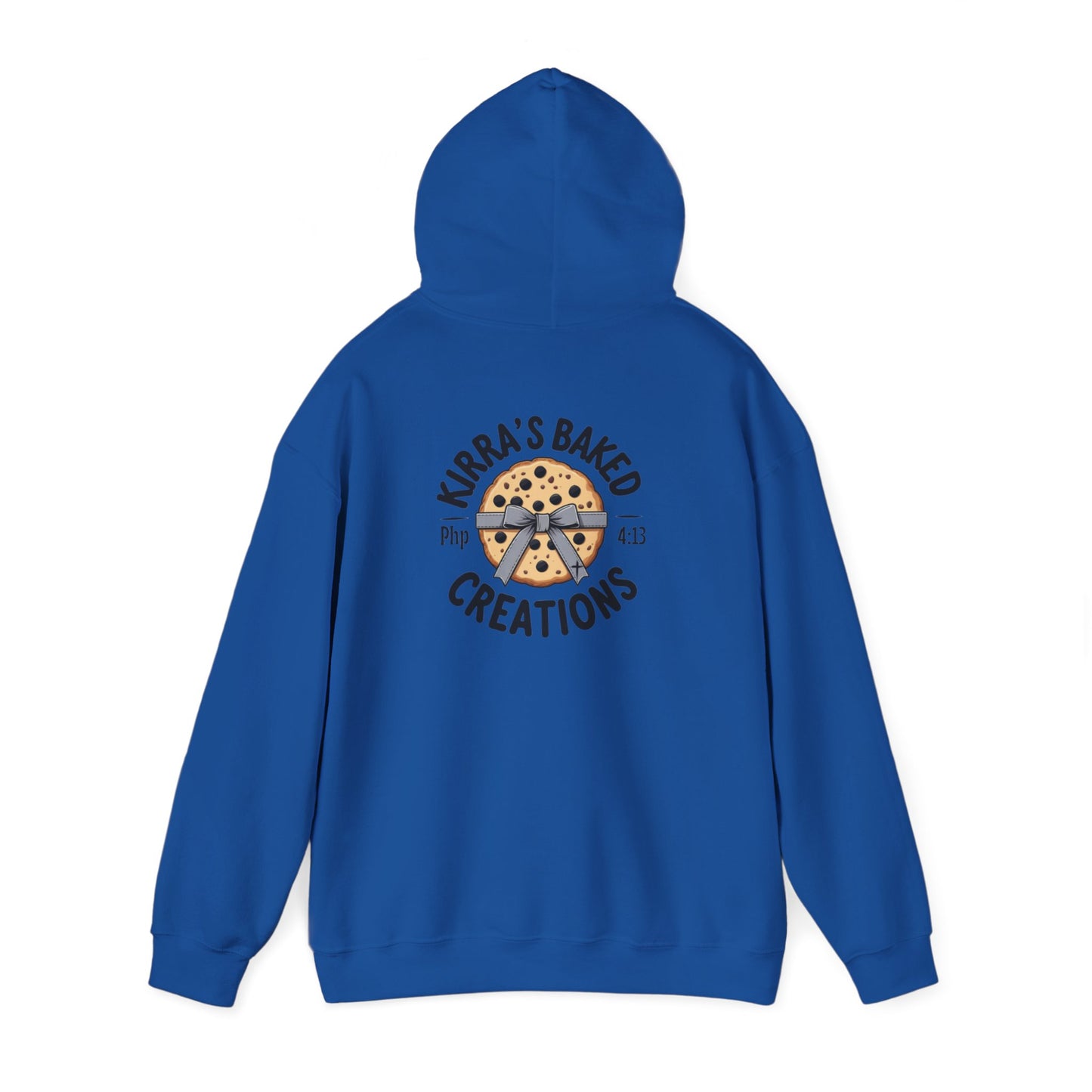 Bakery Logo Hoodie — "Kirra's Baked Creations" Branded Pullover