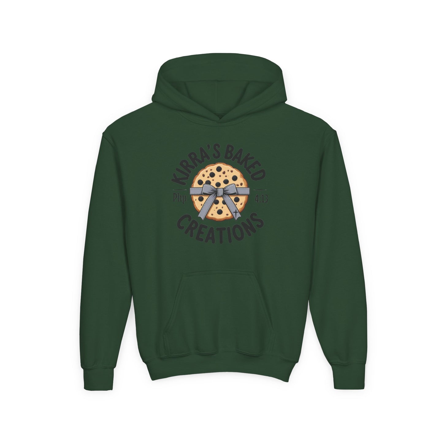 Youth Hoodie - Kirra's Baked Creations Cookie Logo Sweatshirt