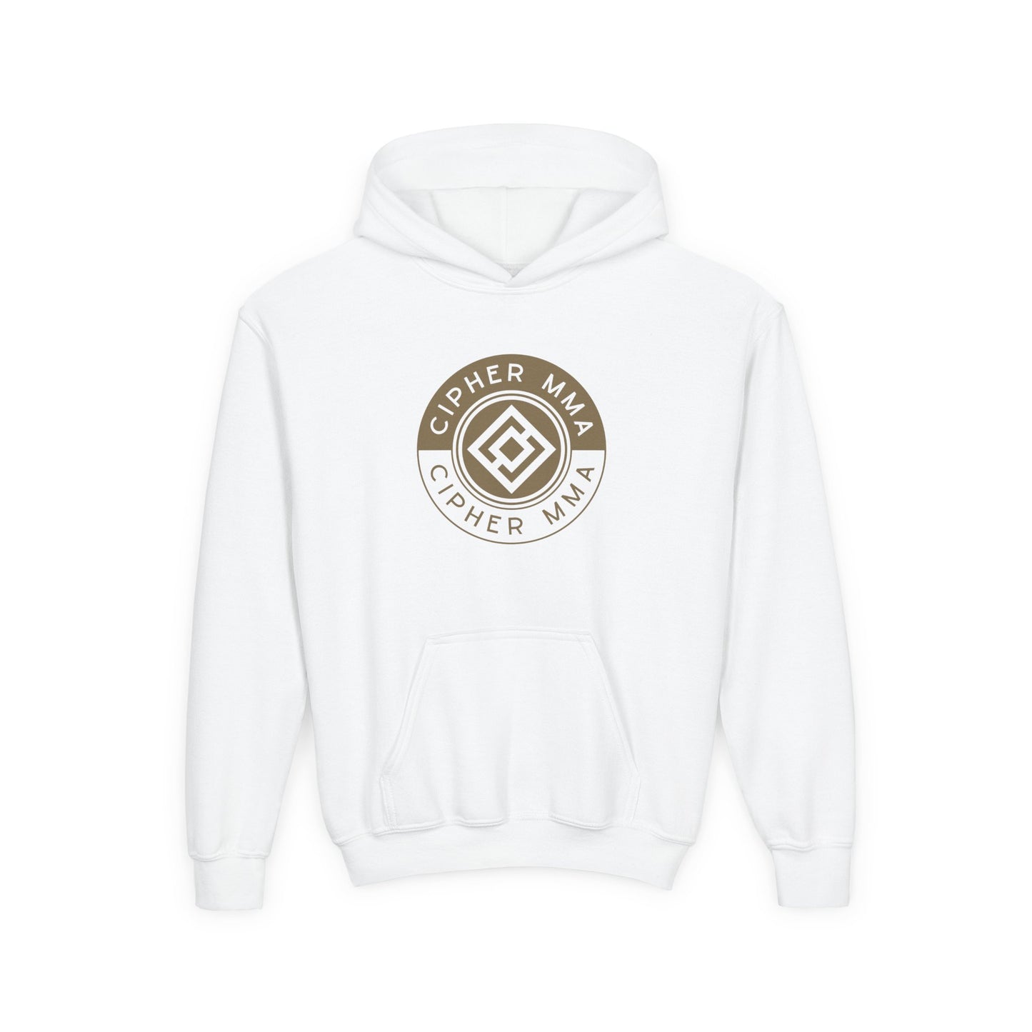 Cipher MMA Youth Hoodie — Athletic Martial Arts Logo Pullover