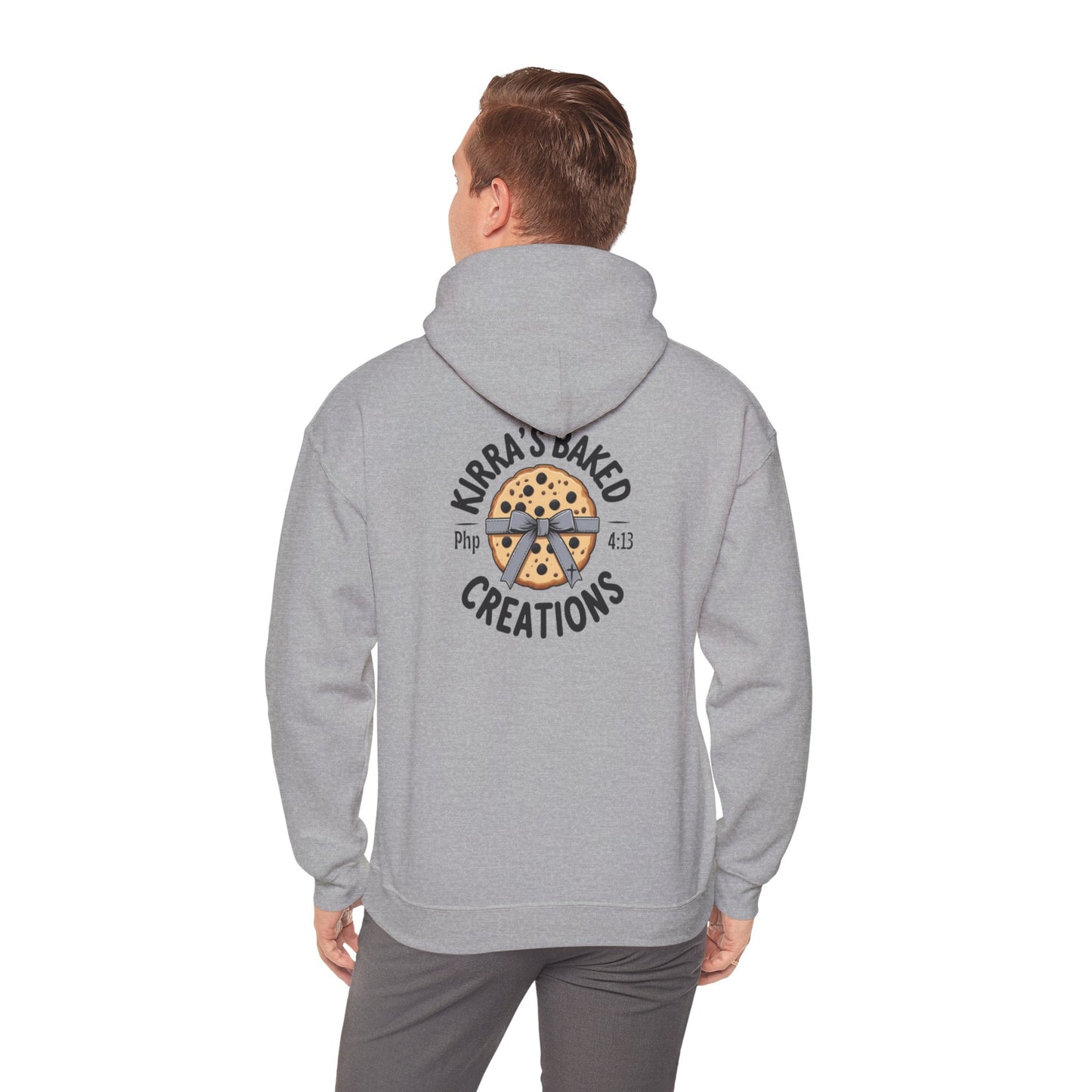 Bakery Logo Hoodie — "Kirra's Baked Creations" Branded Pullover