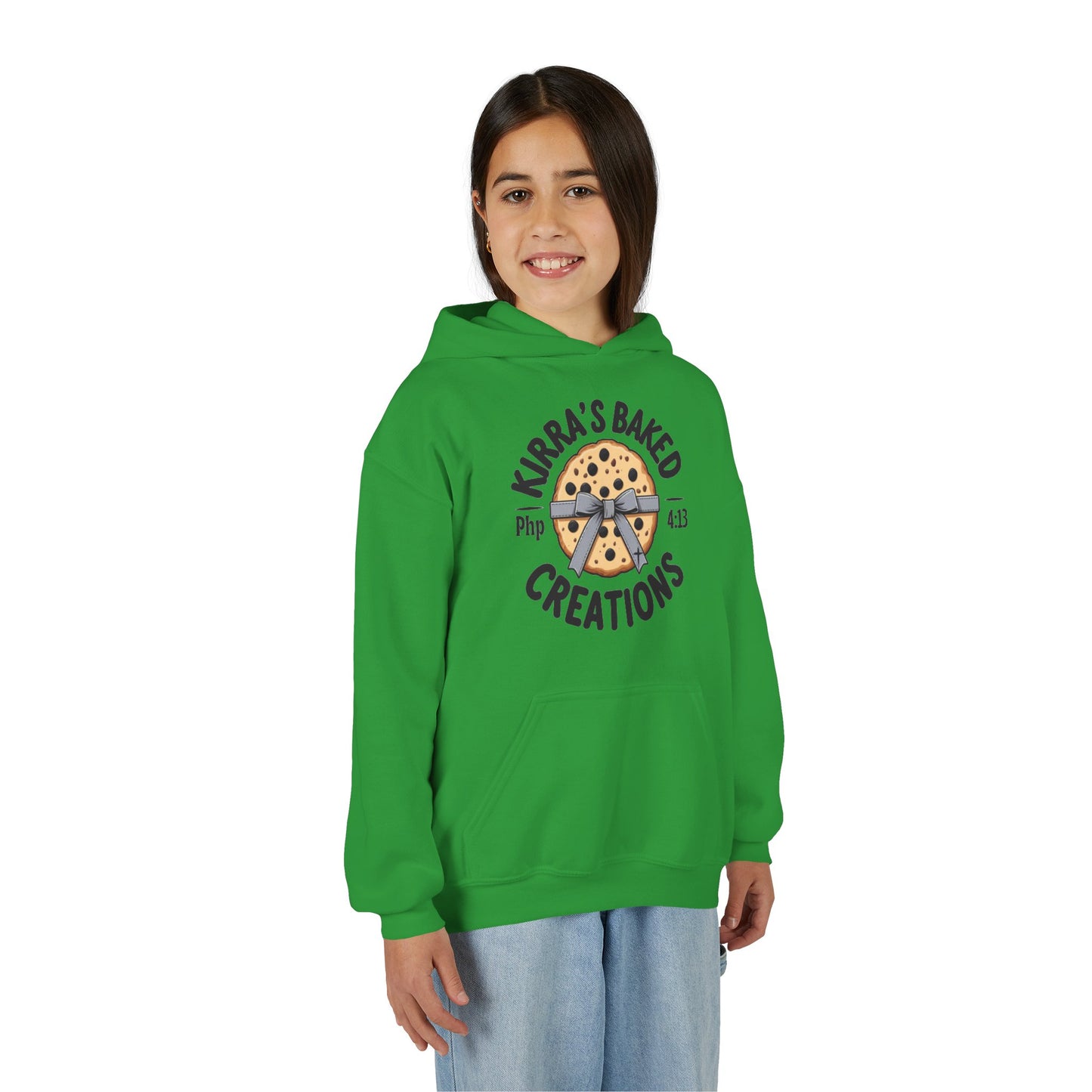 Youth Hoodie - Kirra's Baked Creations Cookie Logo Sweatshirt
